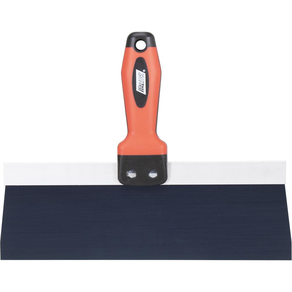 Espátula para acabados en acero azul de 3 pulgadas x 12 pulgadas de WAL-BOARD TOOLS