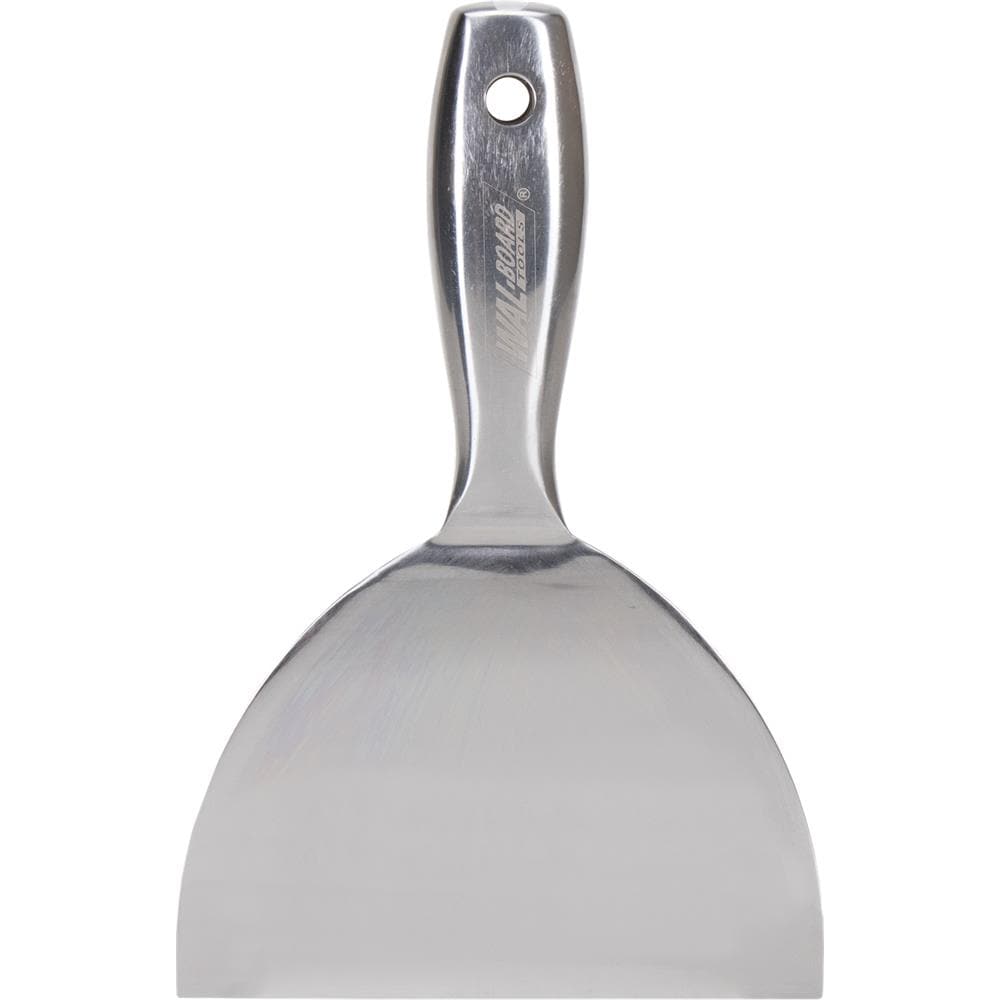 Espátula para juntas de acero inoxidable de 3 pulgadas x 6 pulgadas WAL-BOARD TOOLS SSJK6W-L