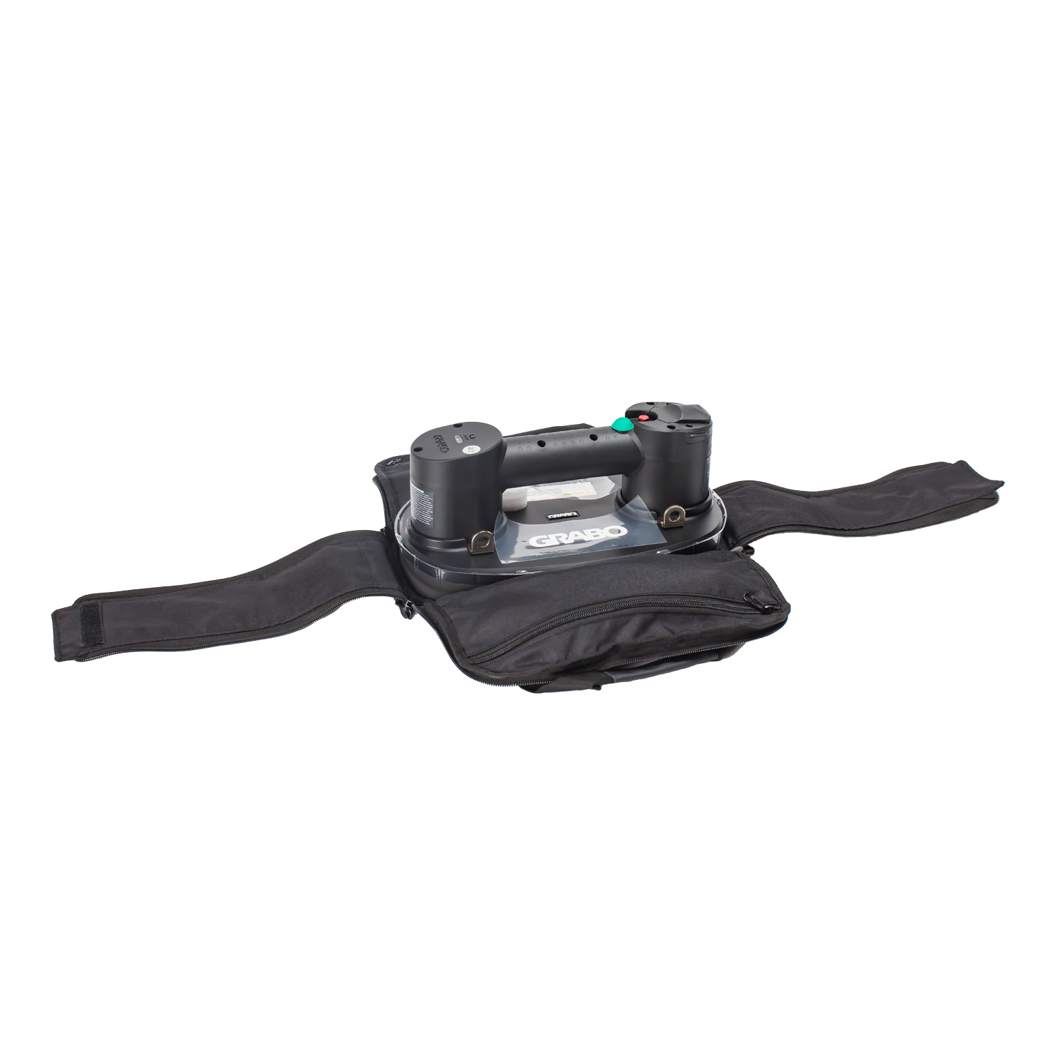 Levanta vidrios de succión con batería inalámbrica GRABO con capacidad de carga de 375 lbs para paneles/pisos de plástico/pavimento - NG-1B-FB-1S