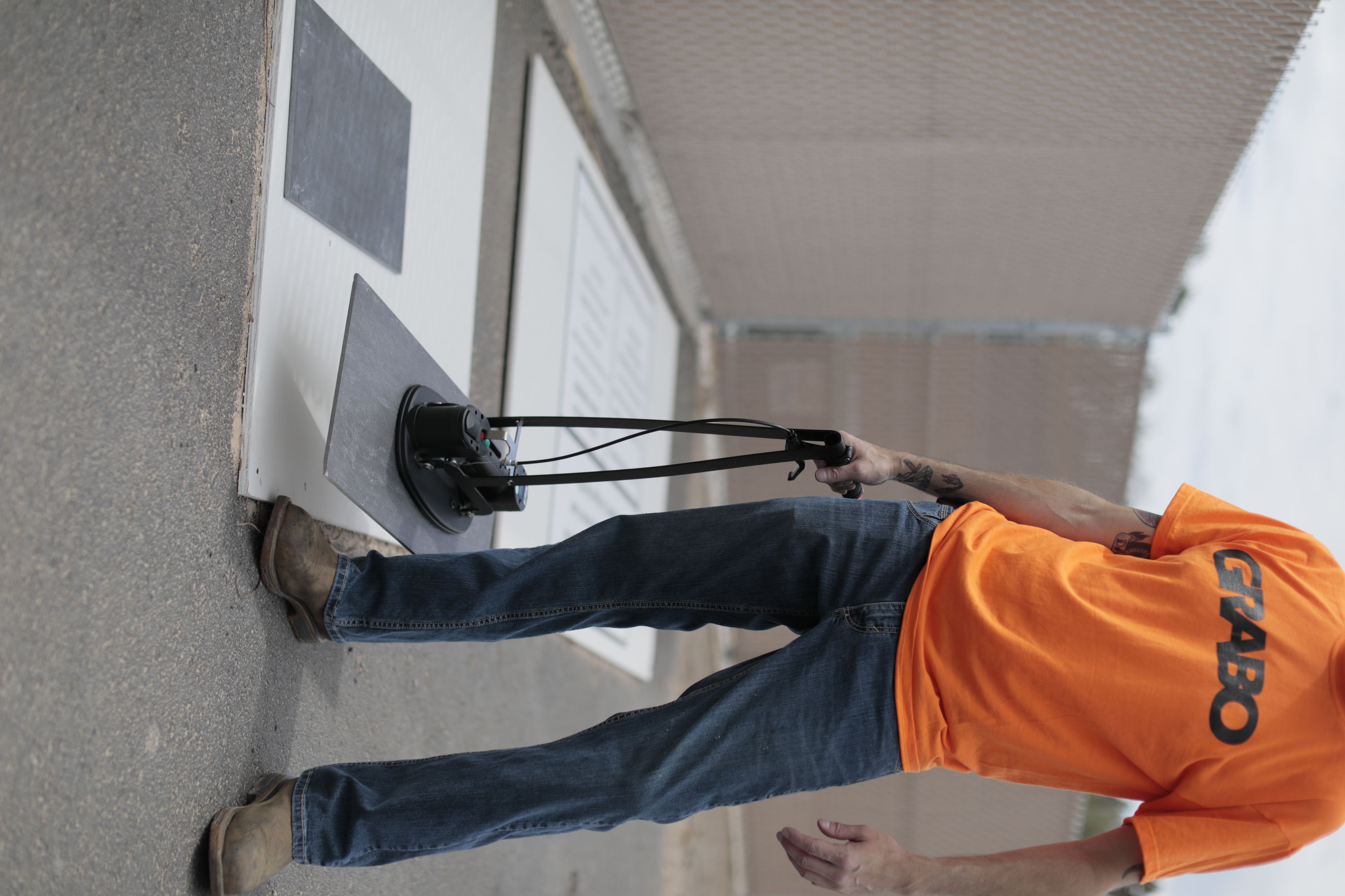 Capacidad de carga de 265 libras ERG-S1 de aluminio Grabo ErGuo S1