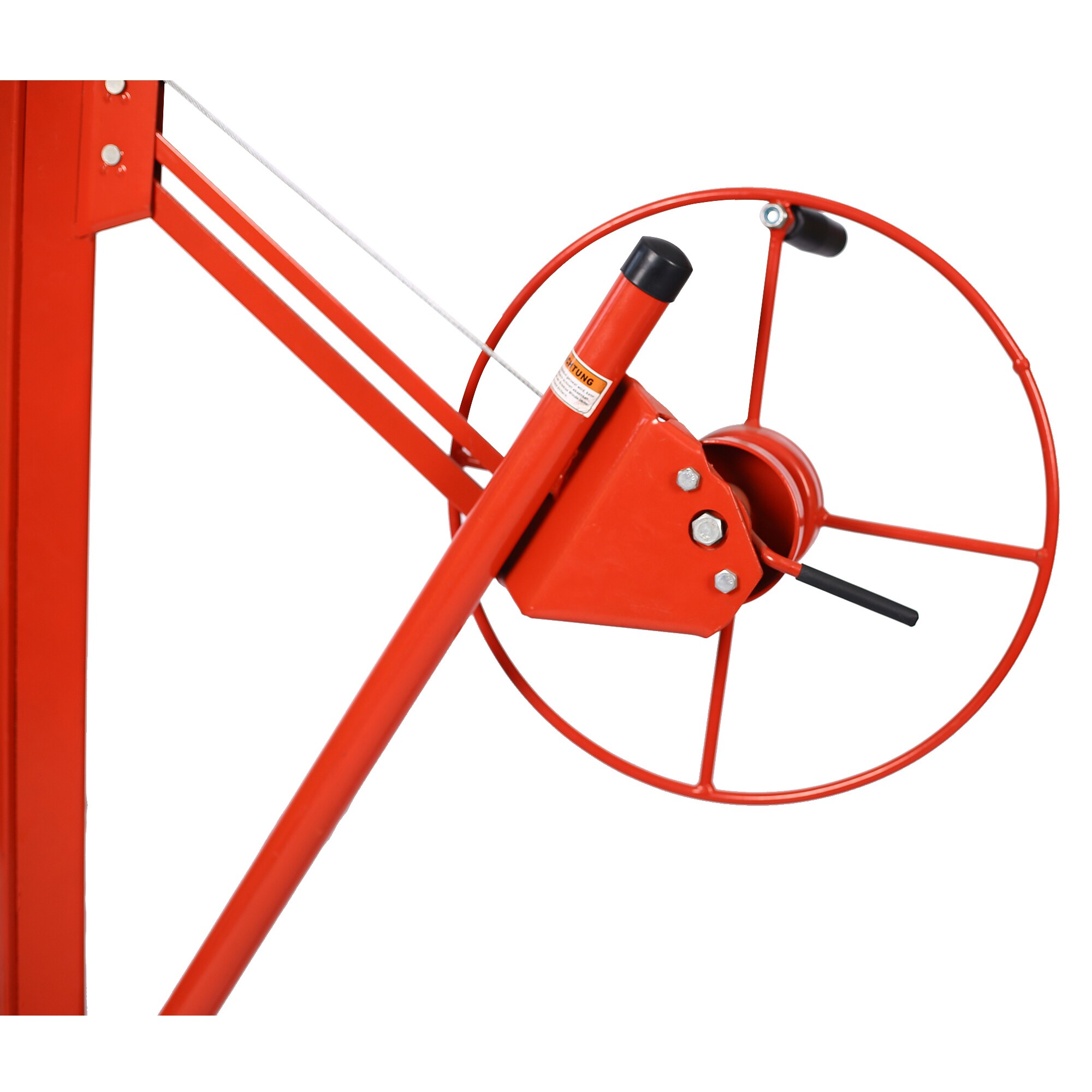 Elevador de paneles de yeso de carbono/acero para casa AHIOU 13-pies x 13-pies con capacidad de carga de 150 libras ZAAHG-77210
