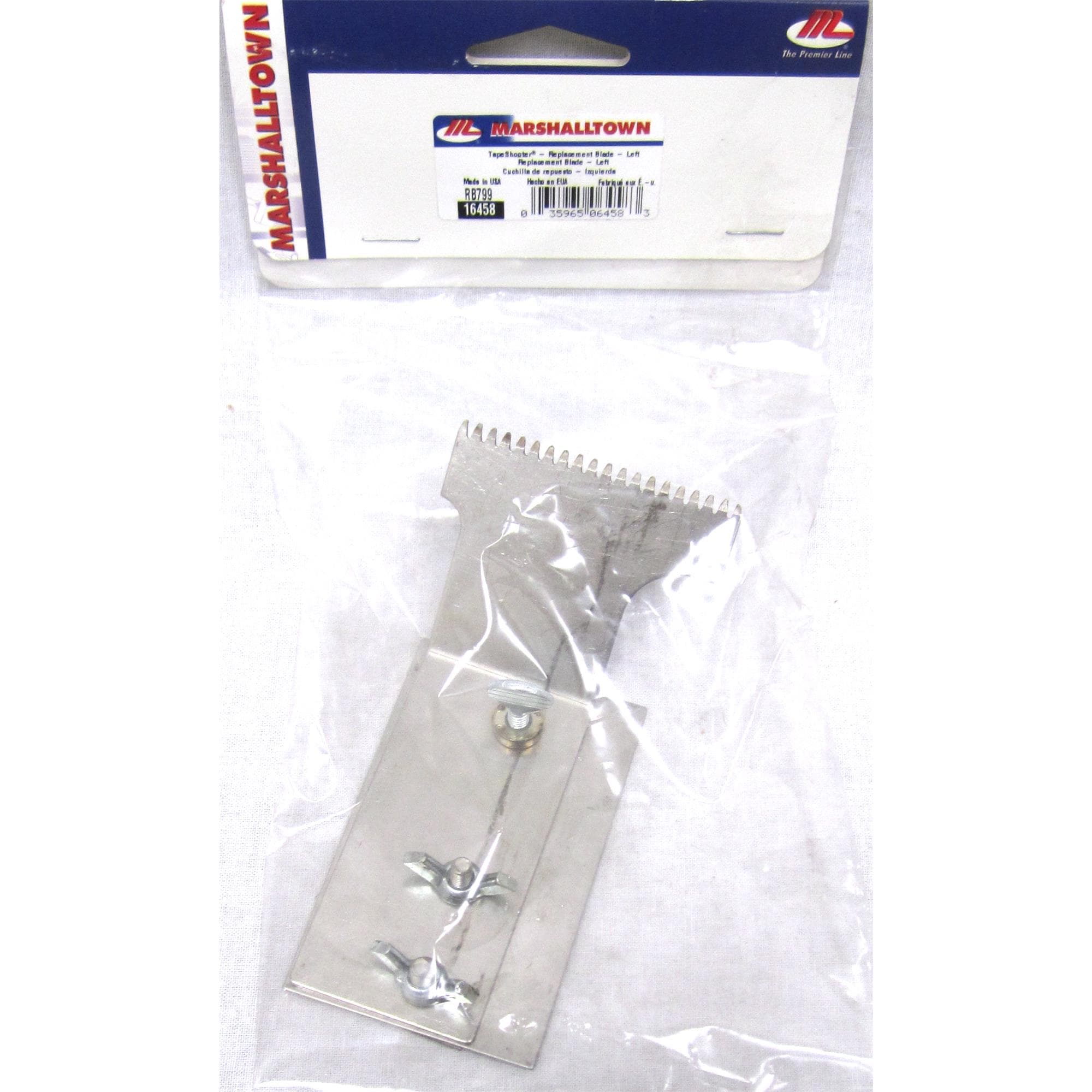 Cuchilla de repuesto para cinta adhesiva Marshalltown TapeShooter8482 para TapeShooter de aluminio RB799