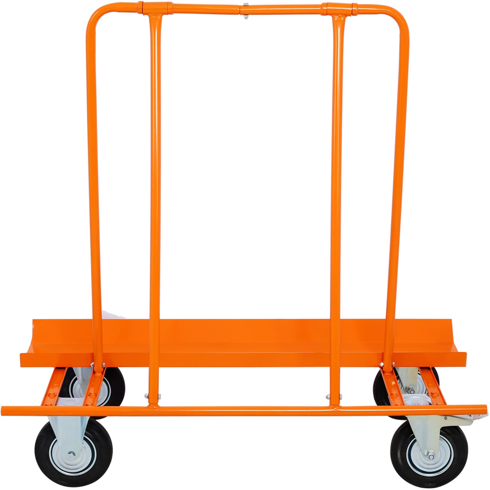 Carretilla para panel de yeso de AHIOU HOME de 47 pulgadas de largo x 23 pulgadas de ancho de acero con capacidad de carga de 1800 lb - Transportador de paneles de yeso de acero ZAAHG-40329