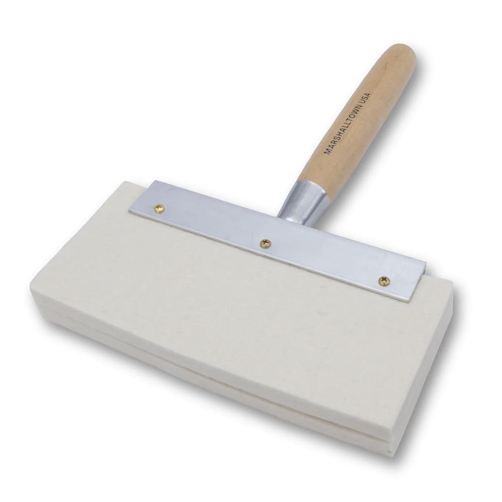 Pala Marshalltown de 9 pulgadas x 13.25 pulgadas con mango de madera FB865