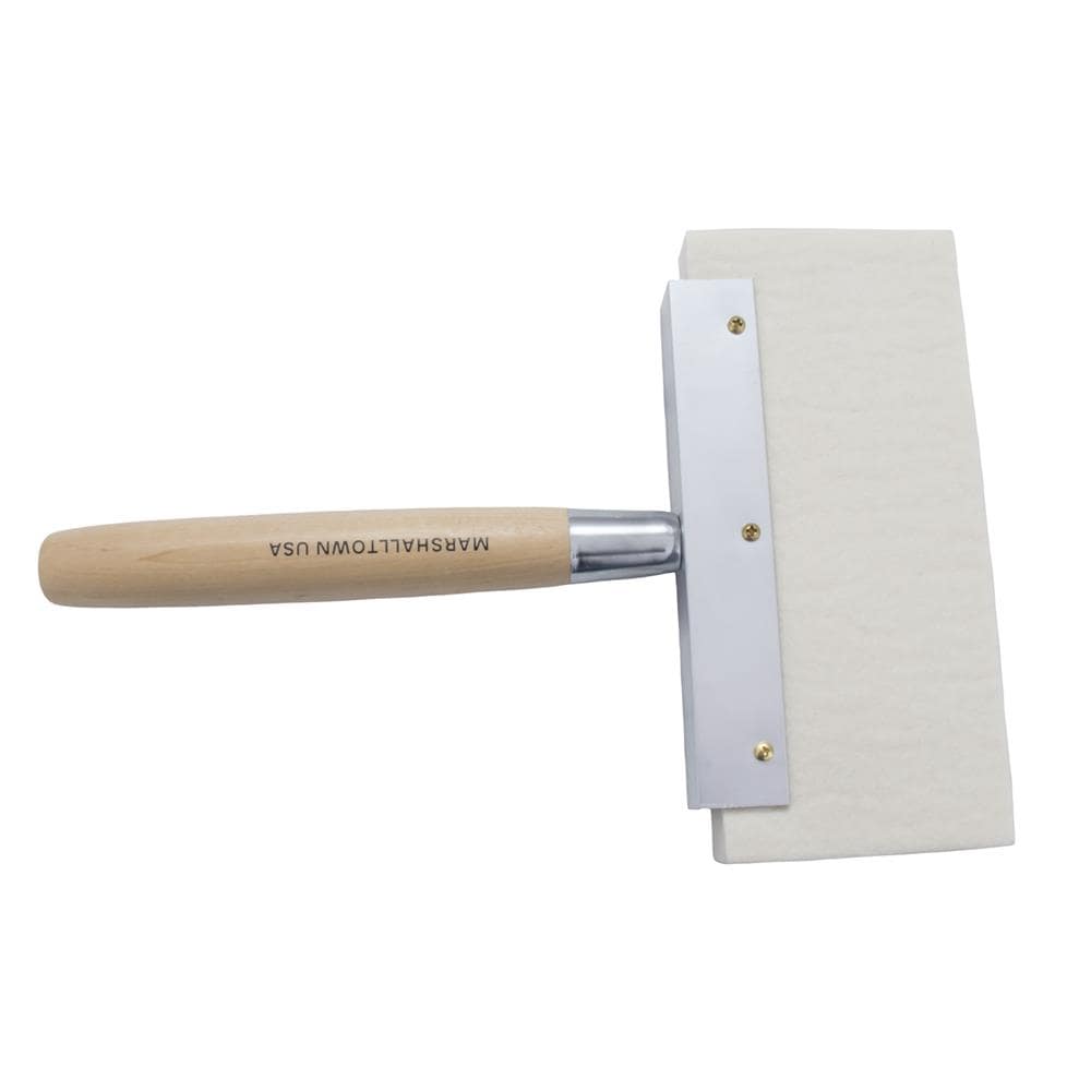 Pala Marshalltown de 9 pulgadas x 13.25 pulgadas con mango de madera FB865