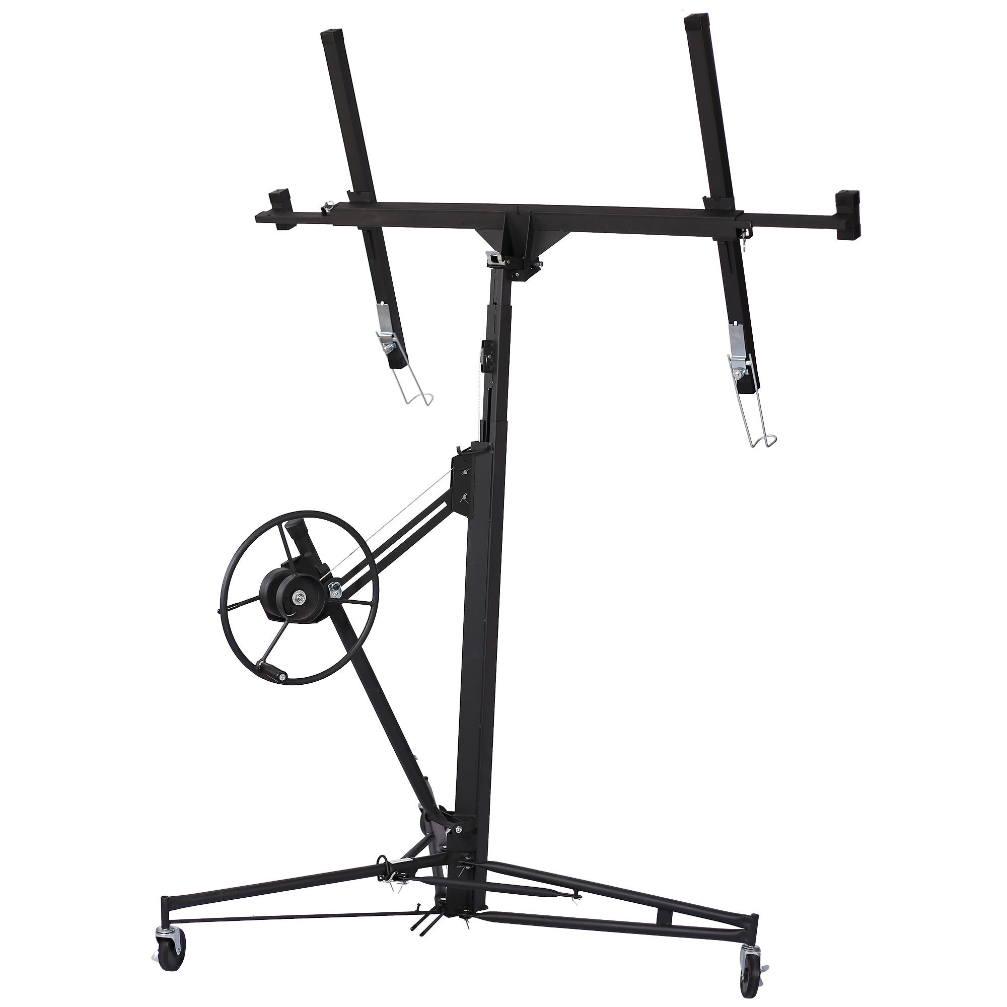 Montacargas de yeso de carbono/acero con capacidad de carga de 150 lb y 16 ft AHIOU HOME ZAAHG-38731