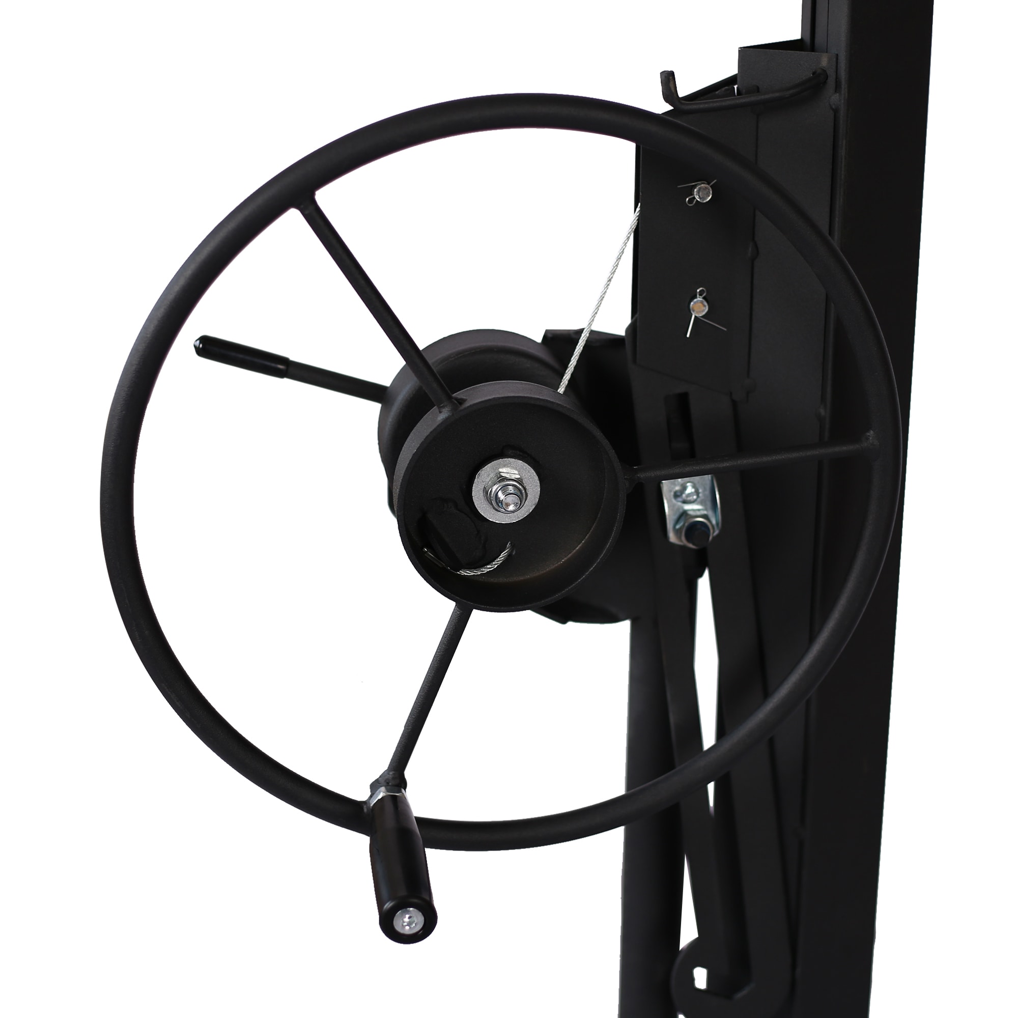 Montacargas de yeso de carbono/acero con capacidad de carga de 150 lb y 16 ft AHIOU HOME ZAAHG-38731