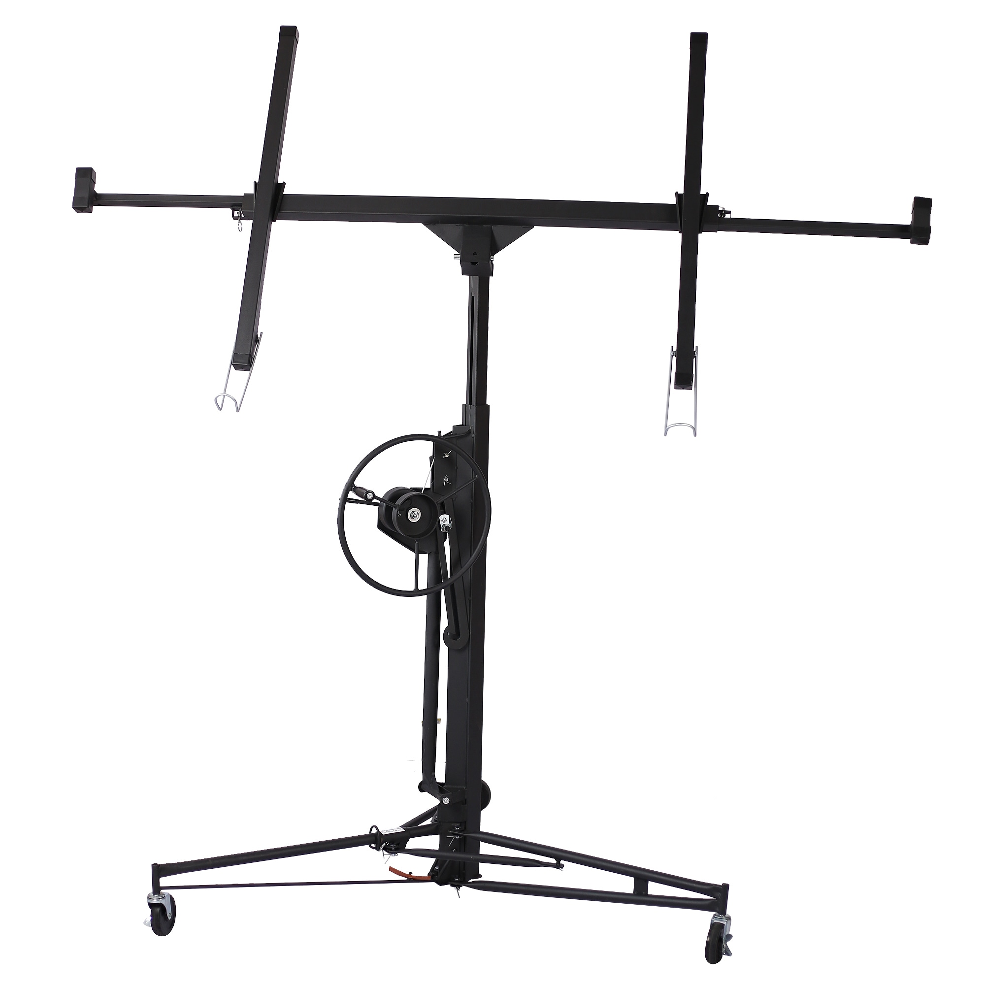 Montacargas de yeso de carbono/acero con capacidad de carga de 150 lb y 16 ft AHIOU HOME ZAAHG-38731