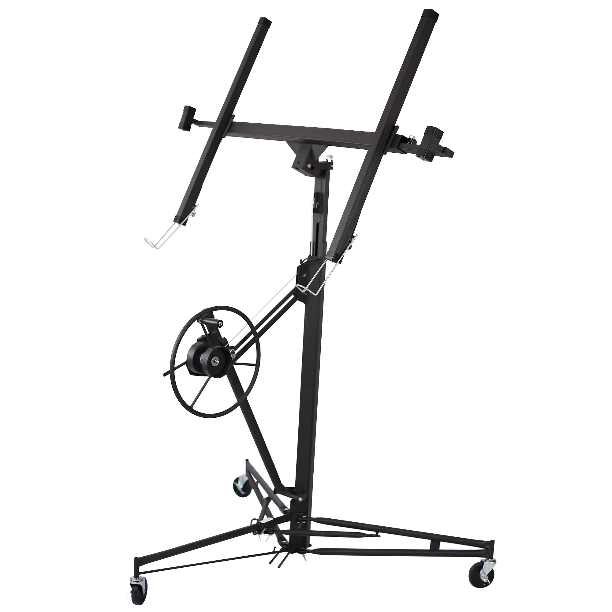 Montacargas de yeso de carbono/acero con capacidad de carga de 150 lb y 16 ft AHIOU HOME ZAAHG-38731