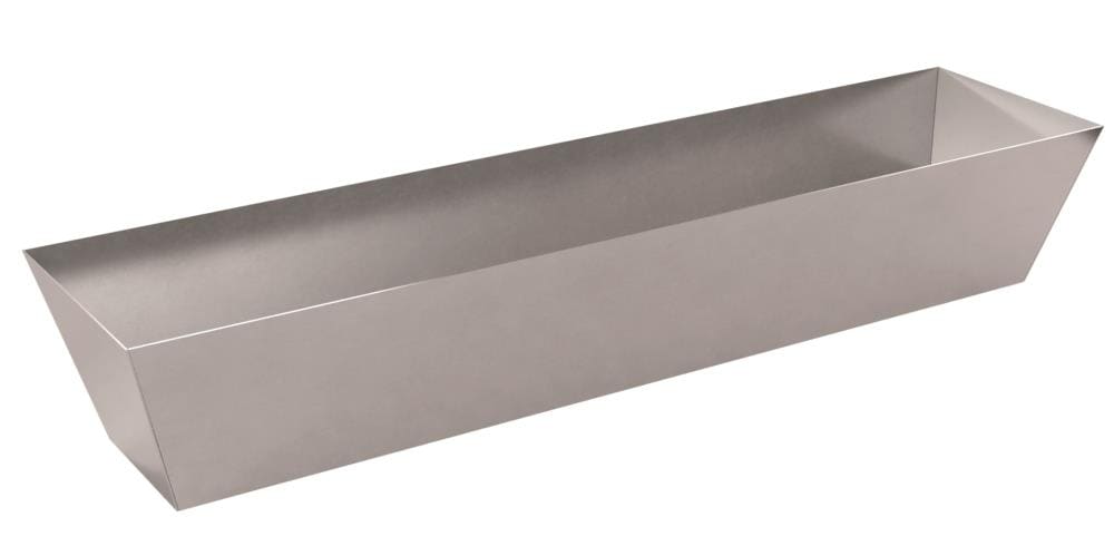 Charola para estuco de yeso de metal de 18 pulgadas L x 3.75 pulgadas W x 4.375 pulgadas D de Bon Tool 15-208