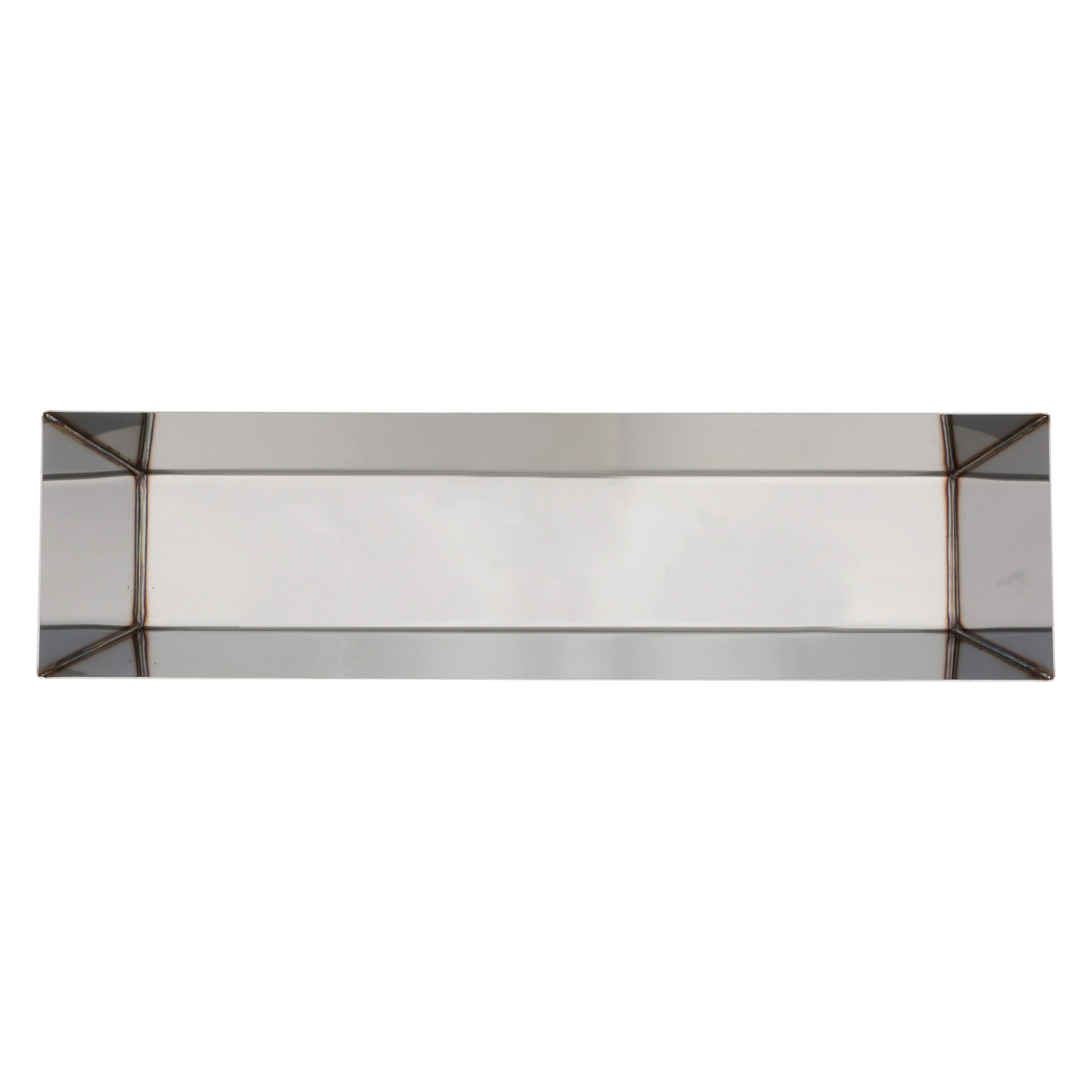 Charola de lodo para tablaroca de metal OX Pro de 14 pulgadas L x 4 pulgadas W x 3.5 pulgadas D OX-P530814