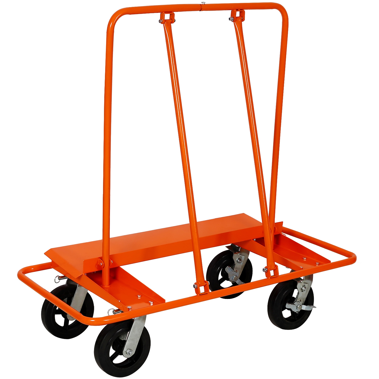 Carrito de Yeso AHIOU HOME de 48 pulgadas de largo x 23.5 pulgadas de ancho, Capacidad de Carga de 2400 libras - Transportador de Paneles de Yeso de Acero ZAAHG-40331