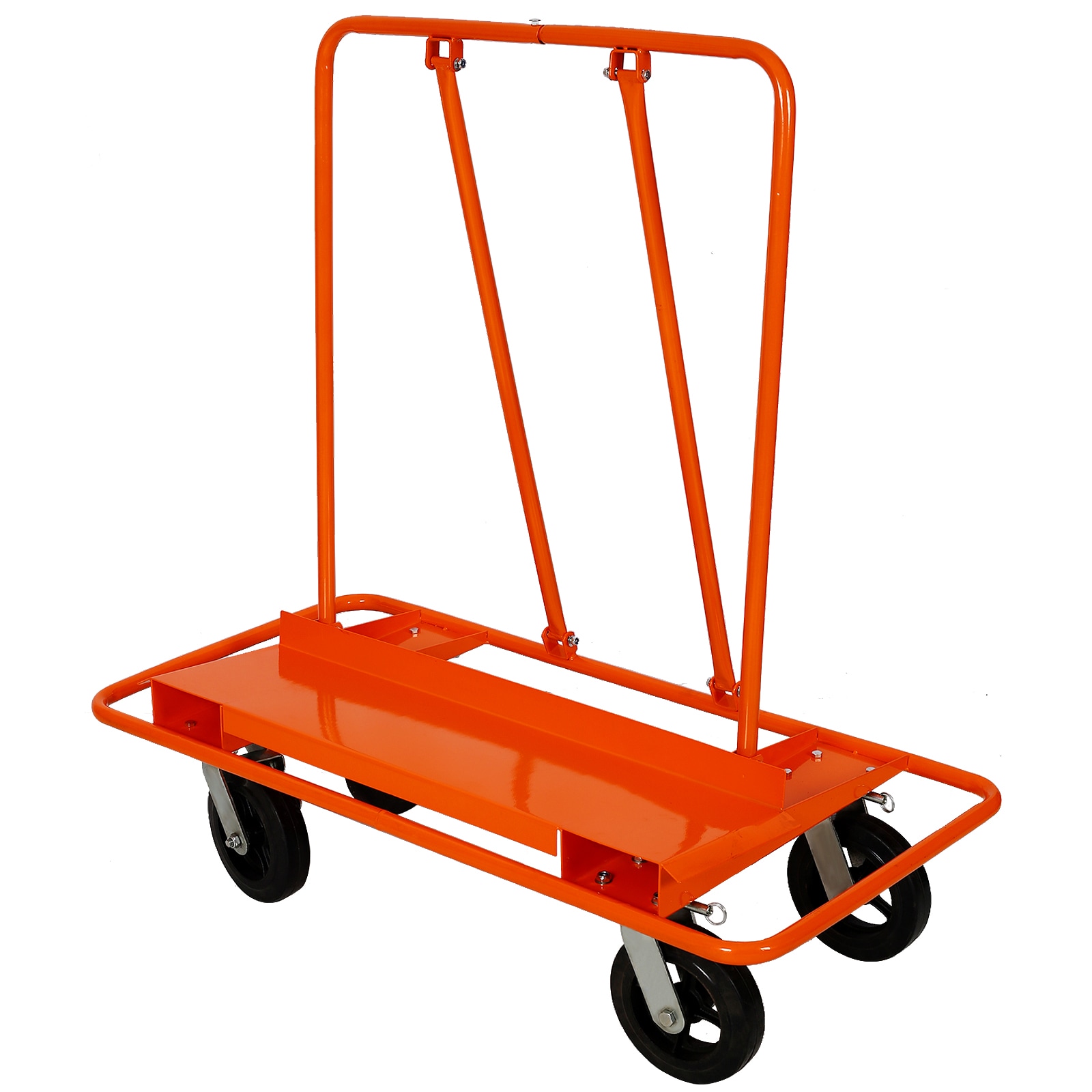 Carrito de Yeso AHIOU HOME de 48 pulgadas de largo x 23.5 pulgadas de ancho, Capacidad de Carga de 2400 libras - Transportador de Paneles de Yeso de Acero ZAAHG-40331