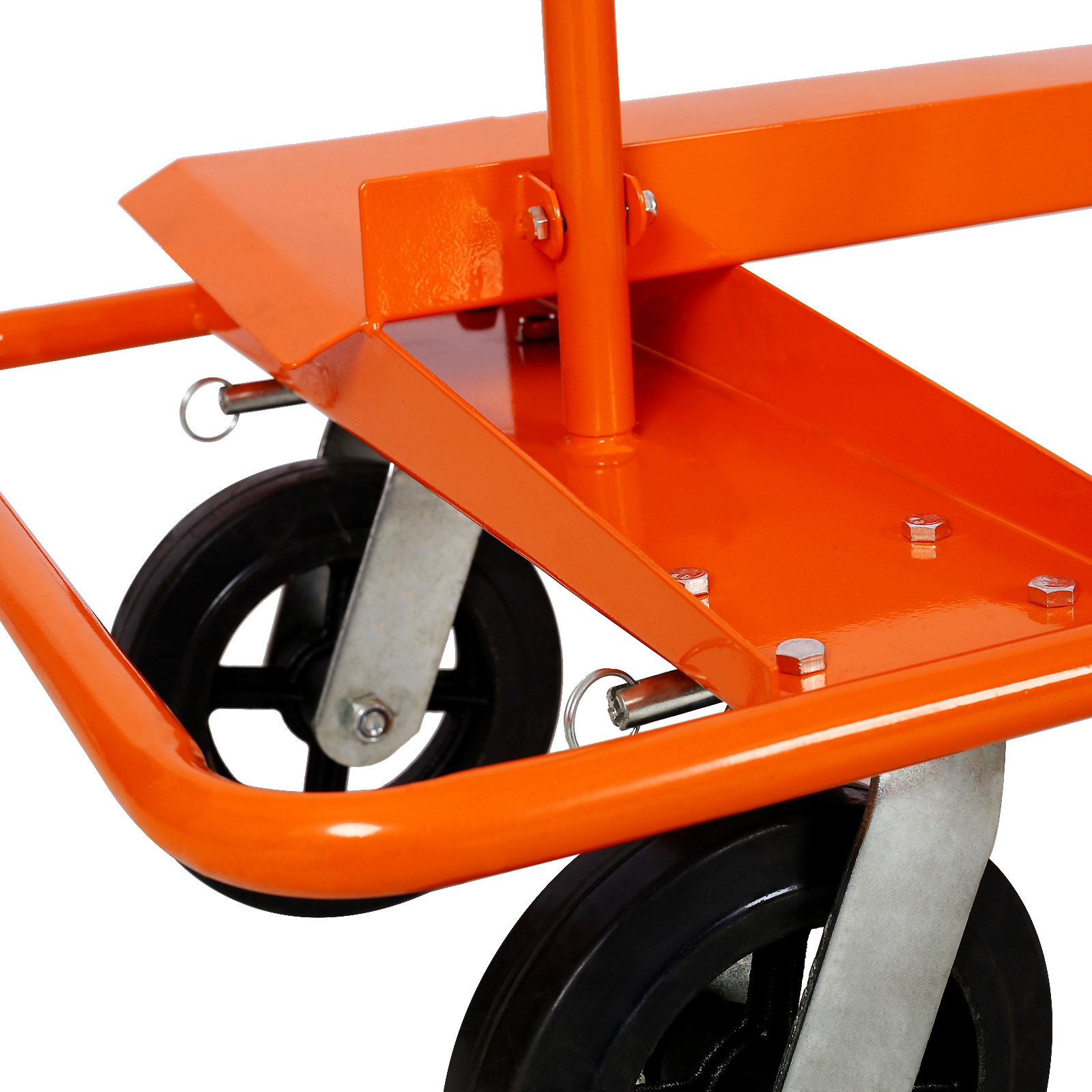 Carrito de Yeso AHIOU HOME de 48 pulgadas de largo x 23.5 pulgadas de ancho, Capacidad de Carga de 2400 libras - Transportador de Paneles de Yeso de Acero ZAAHG-40331