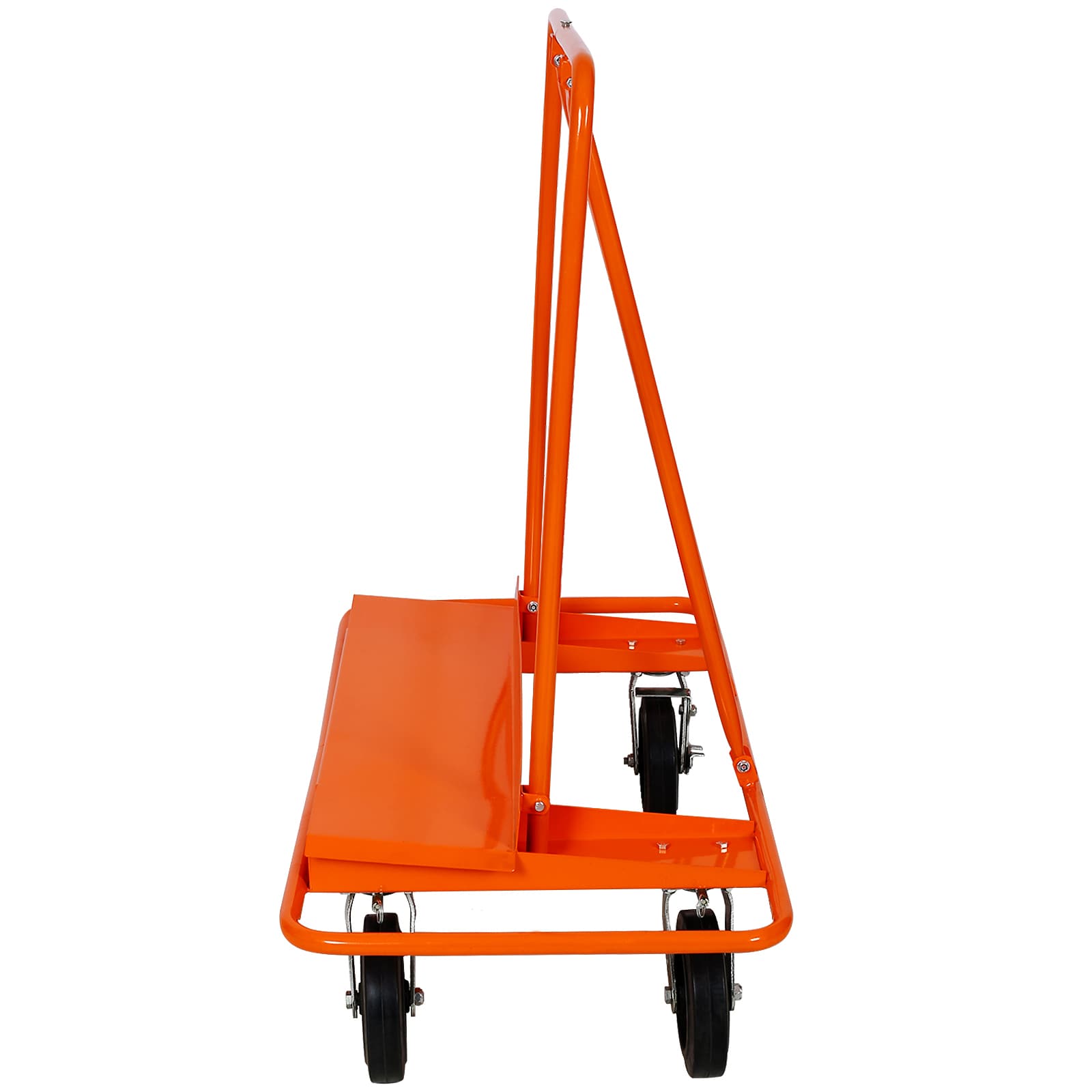 Carretilla de láminas de tablaroca Kahomvis y diabla para paneles con capacidad de carga de 2400 libras. Carretilla de tablaroca de acero GH-QPW4-331.