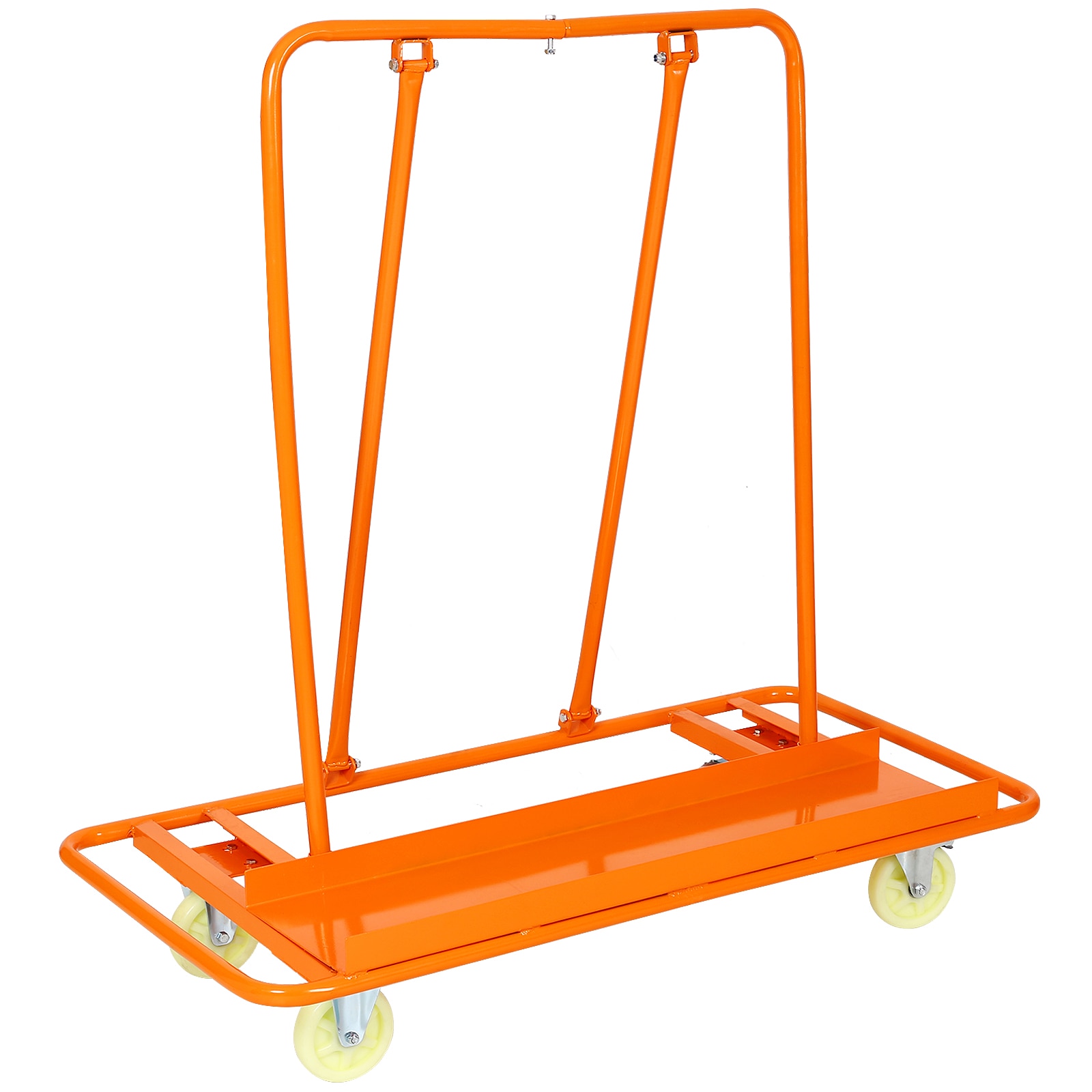 Carrito para yeso de AHIOU HOME 47 pulgadas de largo x 23.5 pulgadas de ancho, capacidad de carga de 1600 lb, transportador de paneles de yeso de acero.