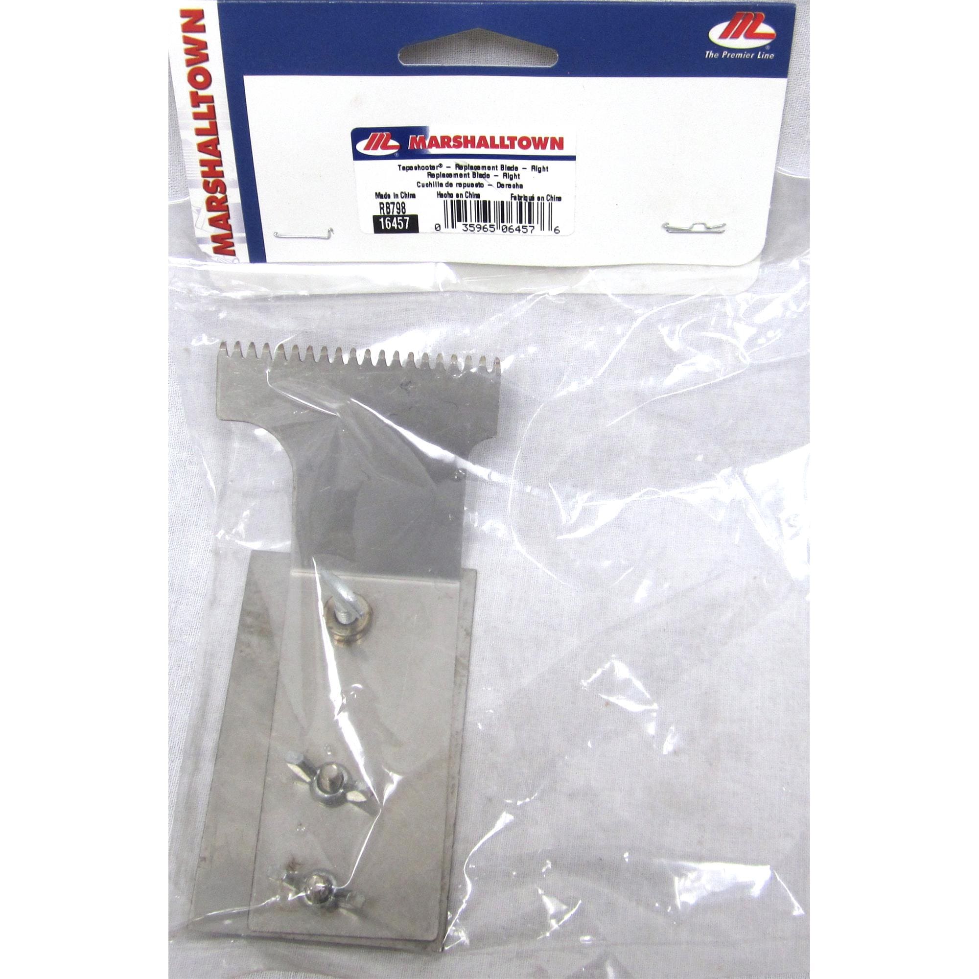 Cuchilla de repuesto para TapeShooter de aluminio RB798 de Marshalltown