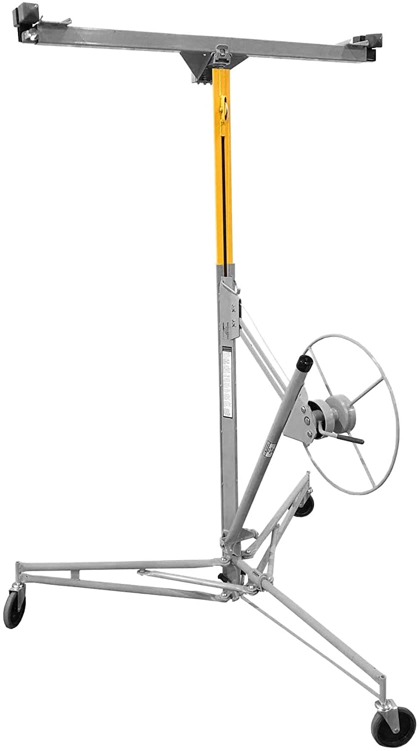Extensión de 6 pies para elevador de paneles de yeso PANELLIFT, 183 cm de largo x 5 cm de ancho, elevador de paneles de yeso de carbono/acero 186-00.
