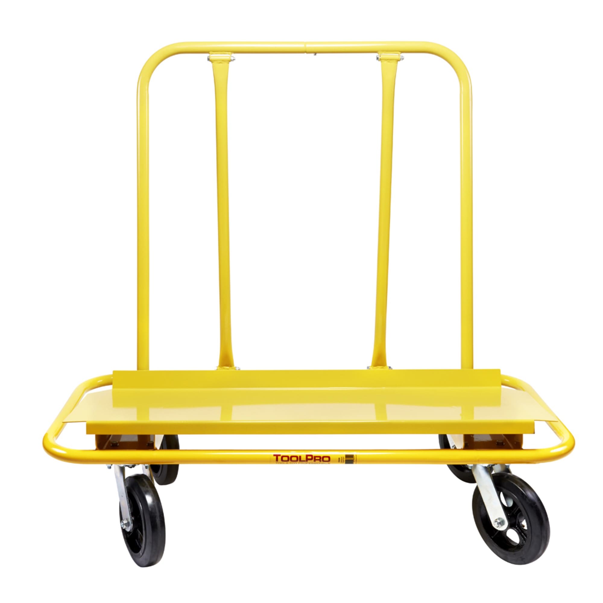 Carretilla de placas de yeso comercial ToolPro, incluye ruedas de 3000 libras de capacidad de carga de acero al carbono/TP88300
