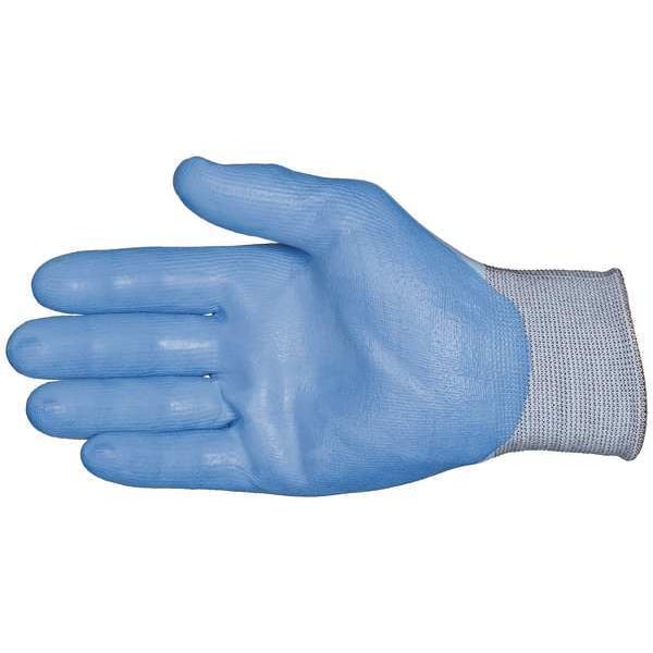 Guantes recubiertos resistentes al corte Ansell, Nivel de corte A2, calibre 18, azul, XL (10) - 11-518