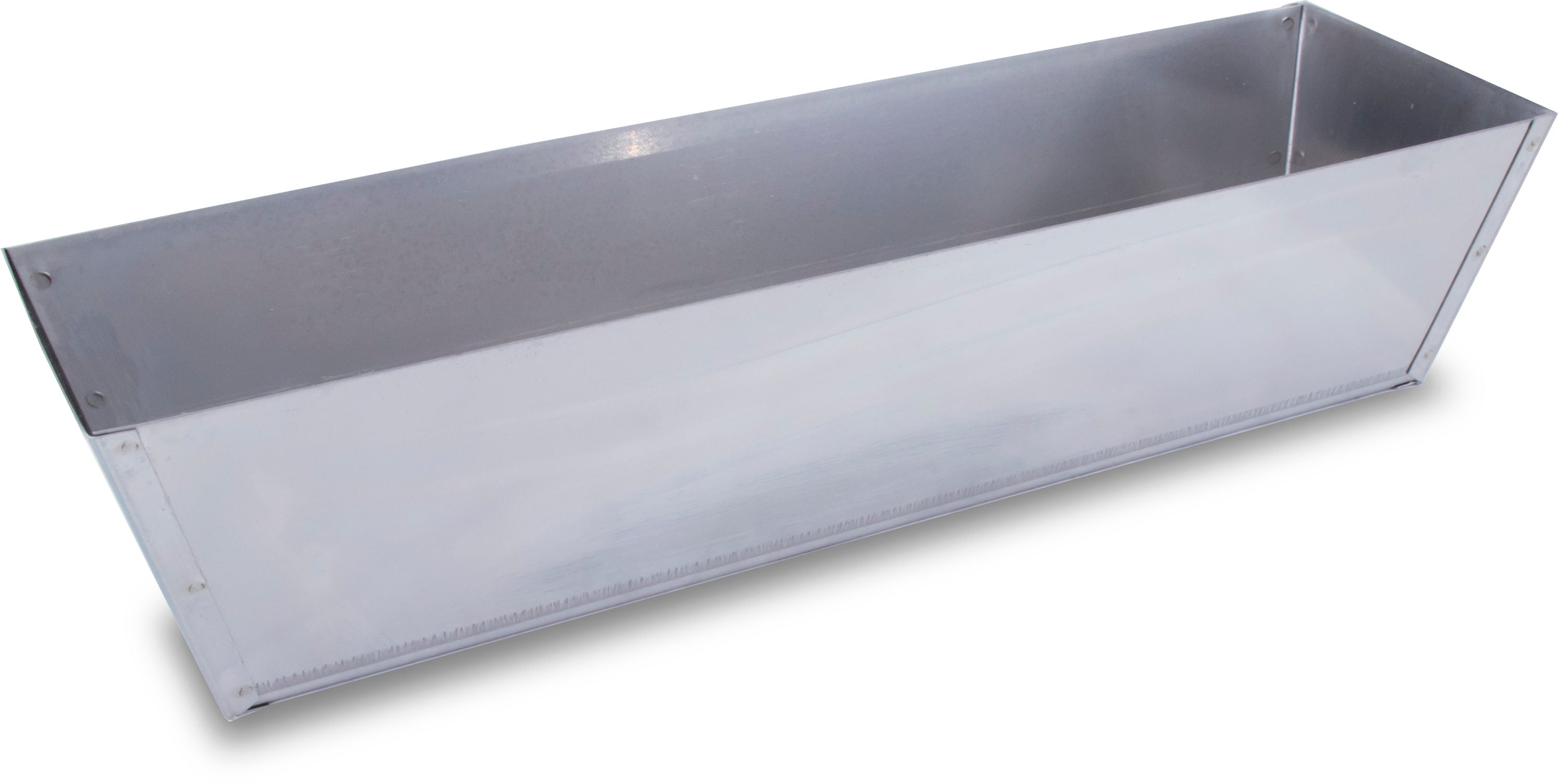 Charola de Acero Inoxidable para Yeso de Drywall de 14 pulgadas x 4.75 pulgadas x 3.75 pulgadas de WAL-BOARD TOOLS