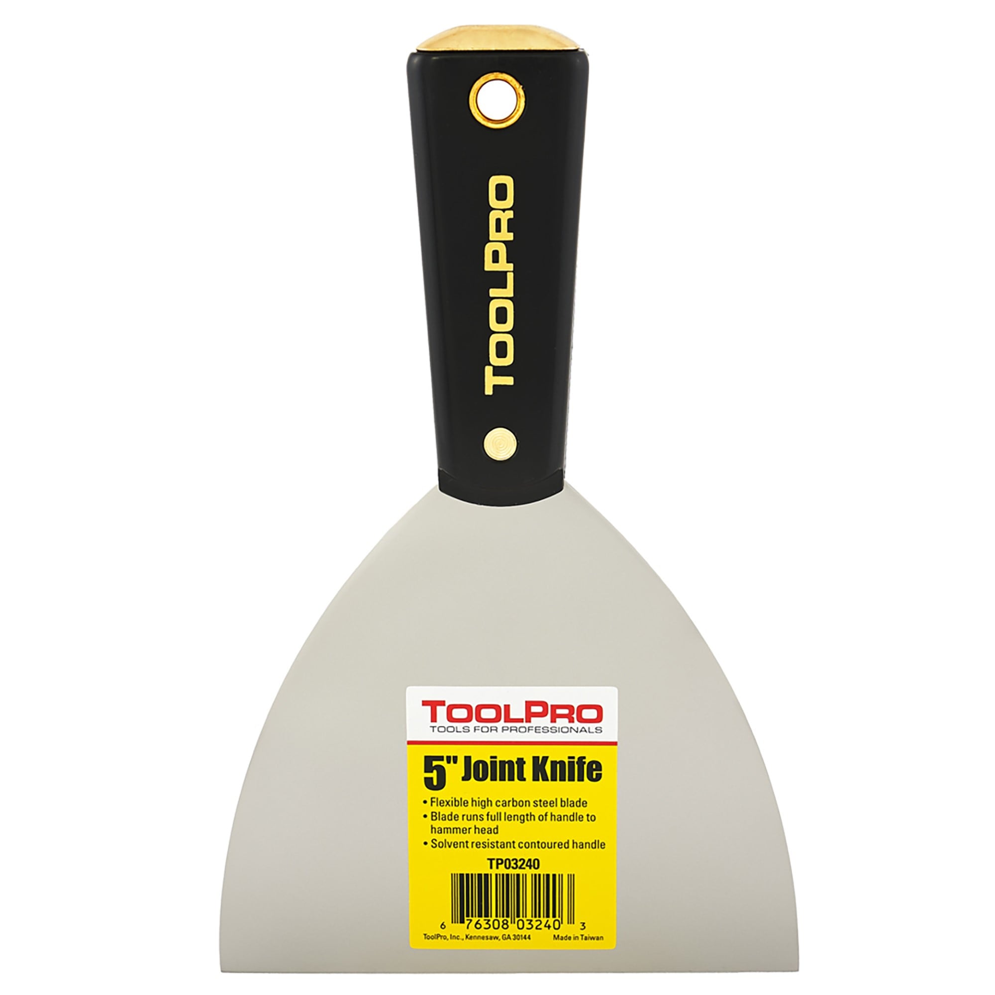 Espátula de acero de 5 pulgadas x 5 pulgadas de ToolPro TP03240