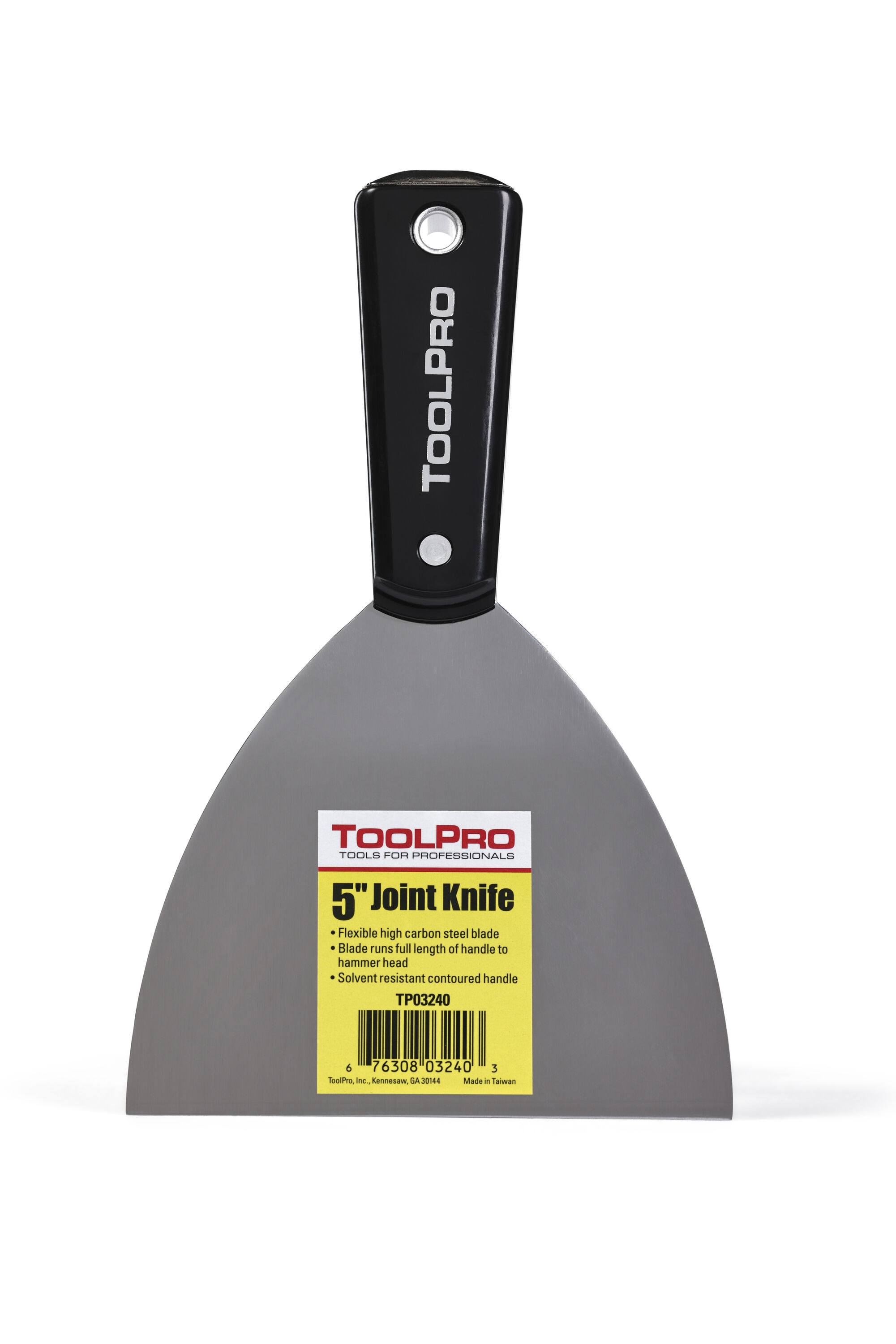 Espátula de acero de 5 pulgadas x 5 pulgadas de ToolPro TP03240