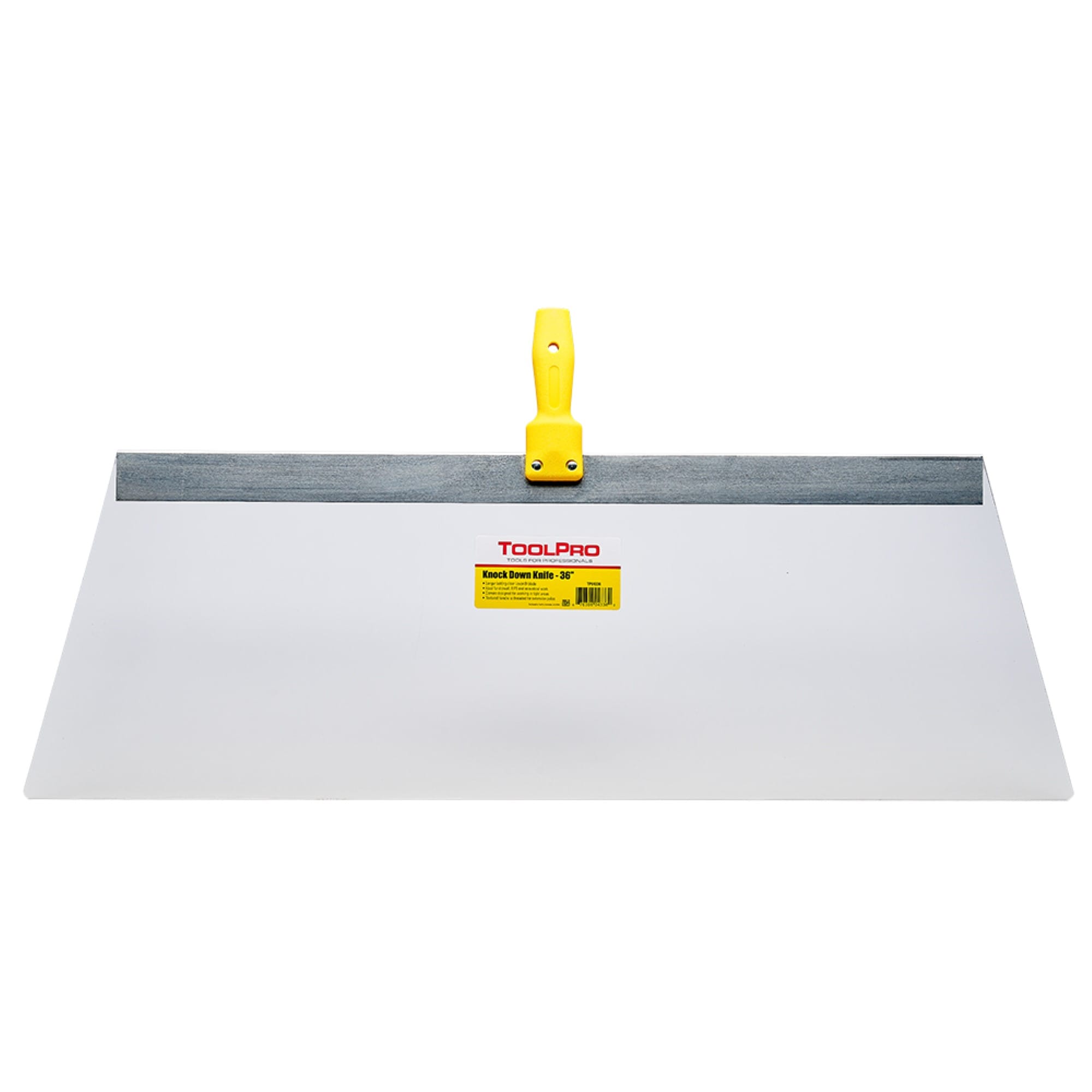 Espátula de yeso Knockdown de 36 pulgadas ToolPro TP04336