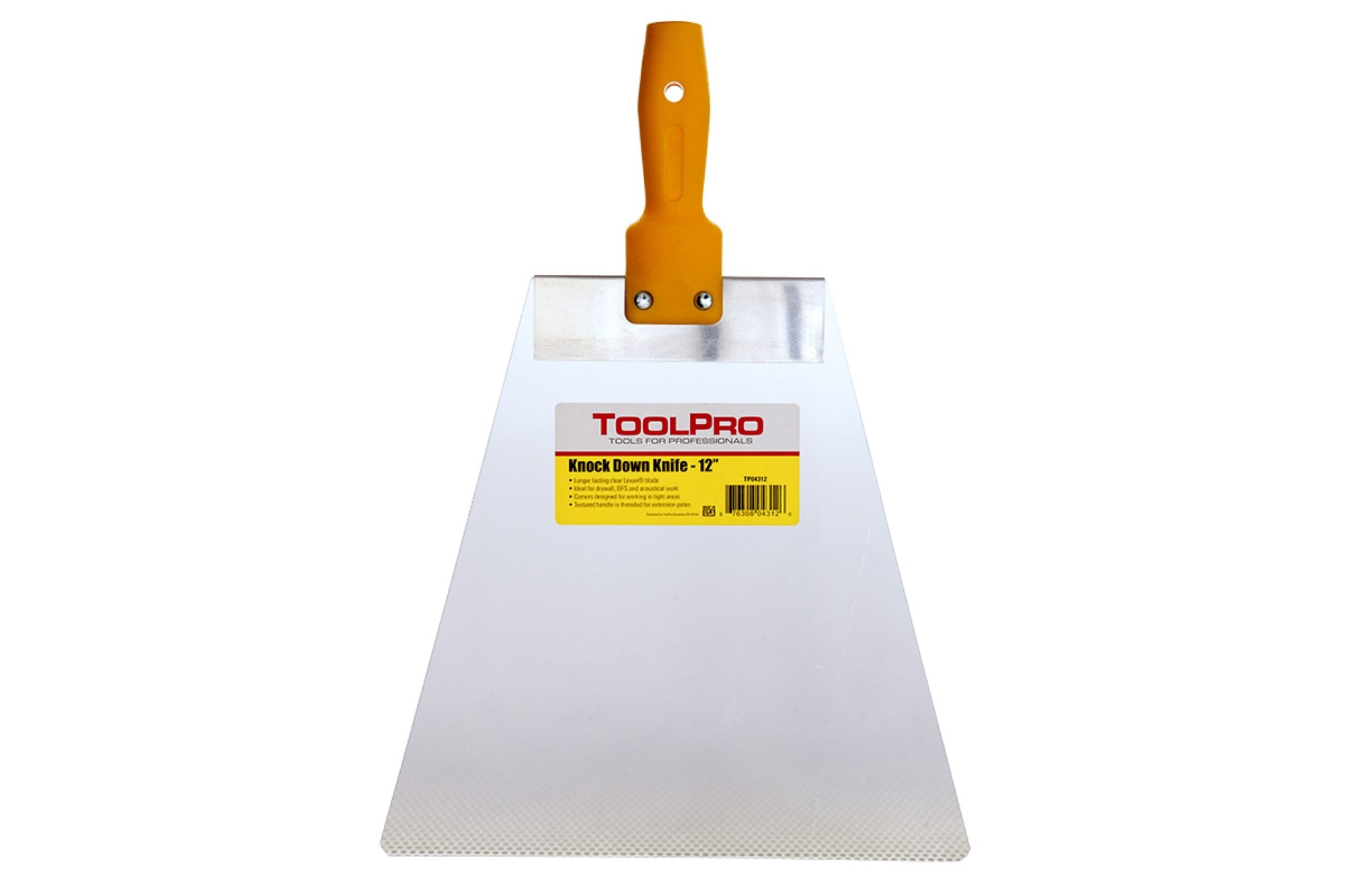 Cuchilla para Tumbar Textura 12 pulgadas de Ancho x 12 pulgadas de Largo de ToolPro 12 en、「TP04312」