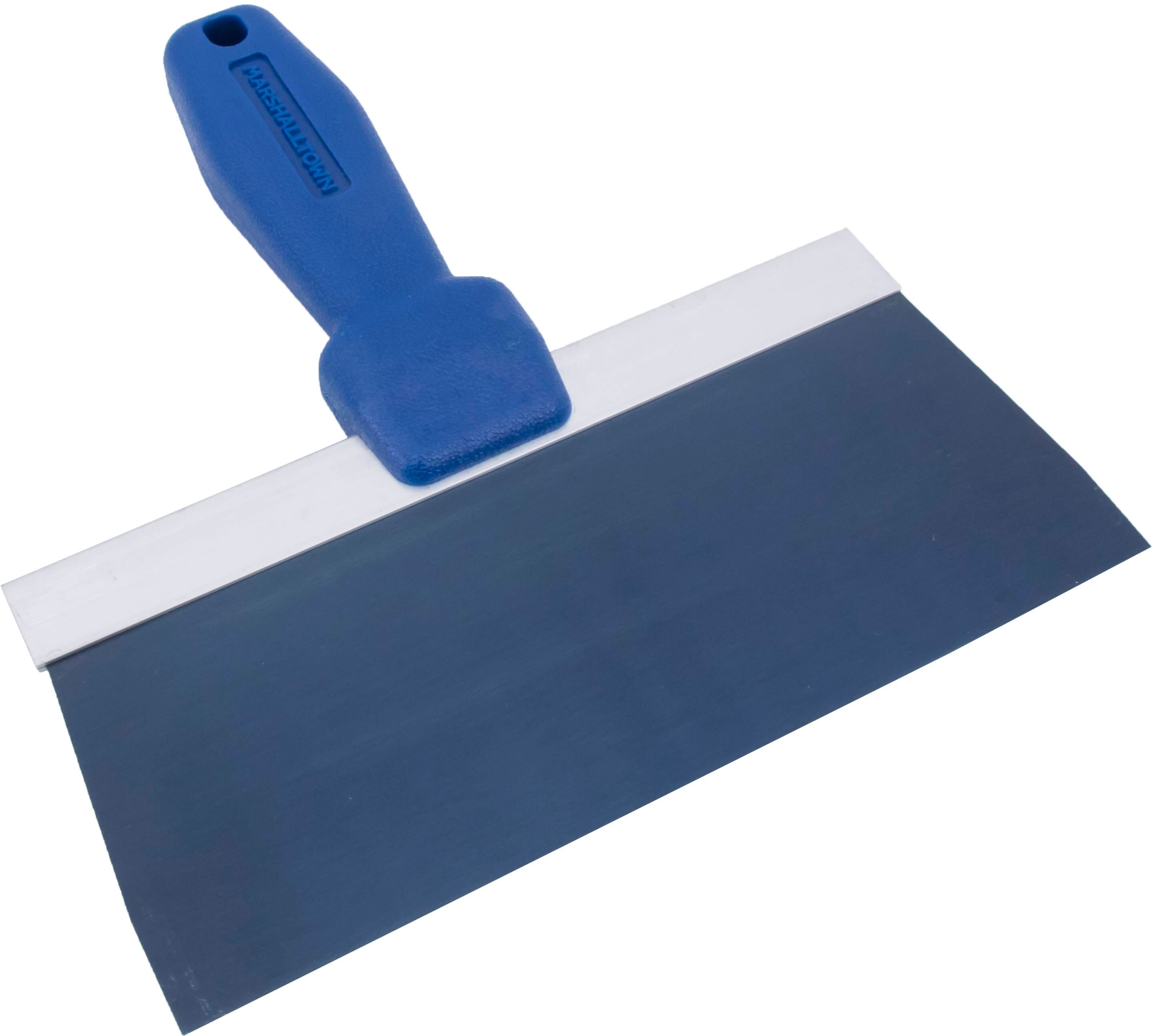 Espátula de enmasillar de acero azul de 3 pulgadas x 8 pulgadas de Marshalltown 5508P