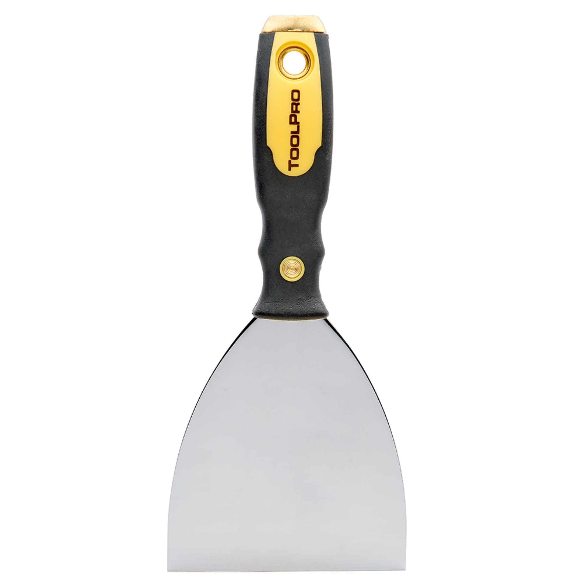 Espátula para juntas de acero de 4 pulgadas x 4 pulgadas de ToolPro TP03235