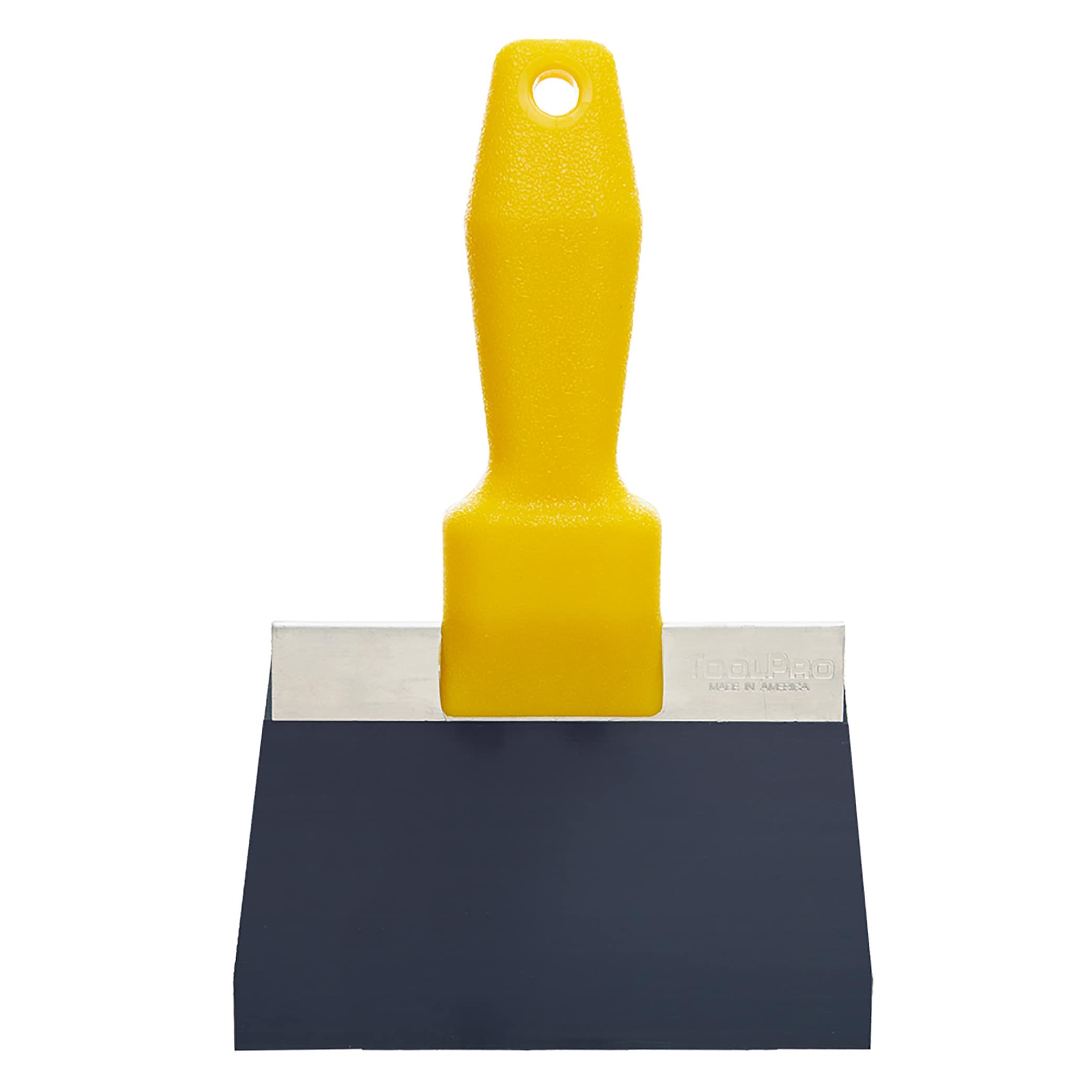 Espátula de acero azul ToolPro de 6 pulgadas 0.05 pulgadas x 6 pulgadas Espátula de yesero de acero TP03149