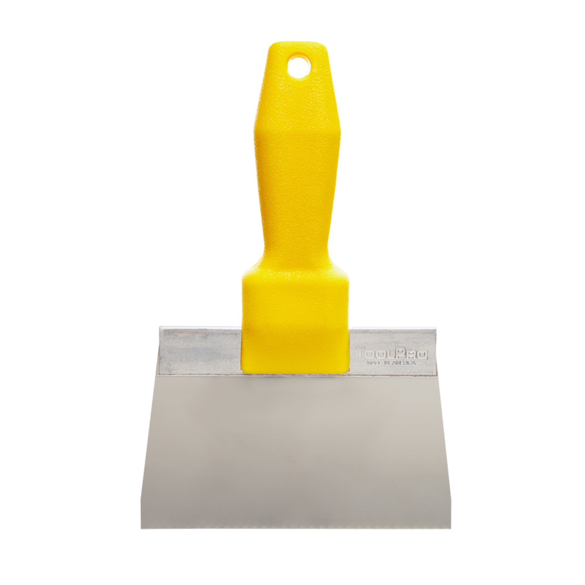 Espátula para juntas de acero inoxidable de 6 pulgadas x 6 pulgadas de ToolPro TP03189
