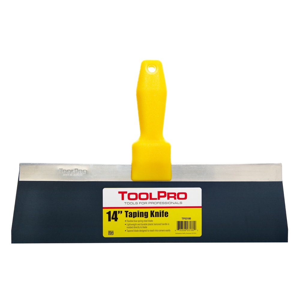 Espátula de Cinta de Acero Azul de 14 pulgadas de ToolPro