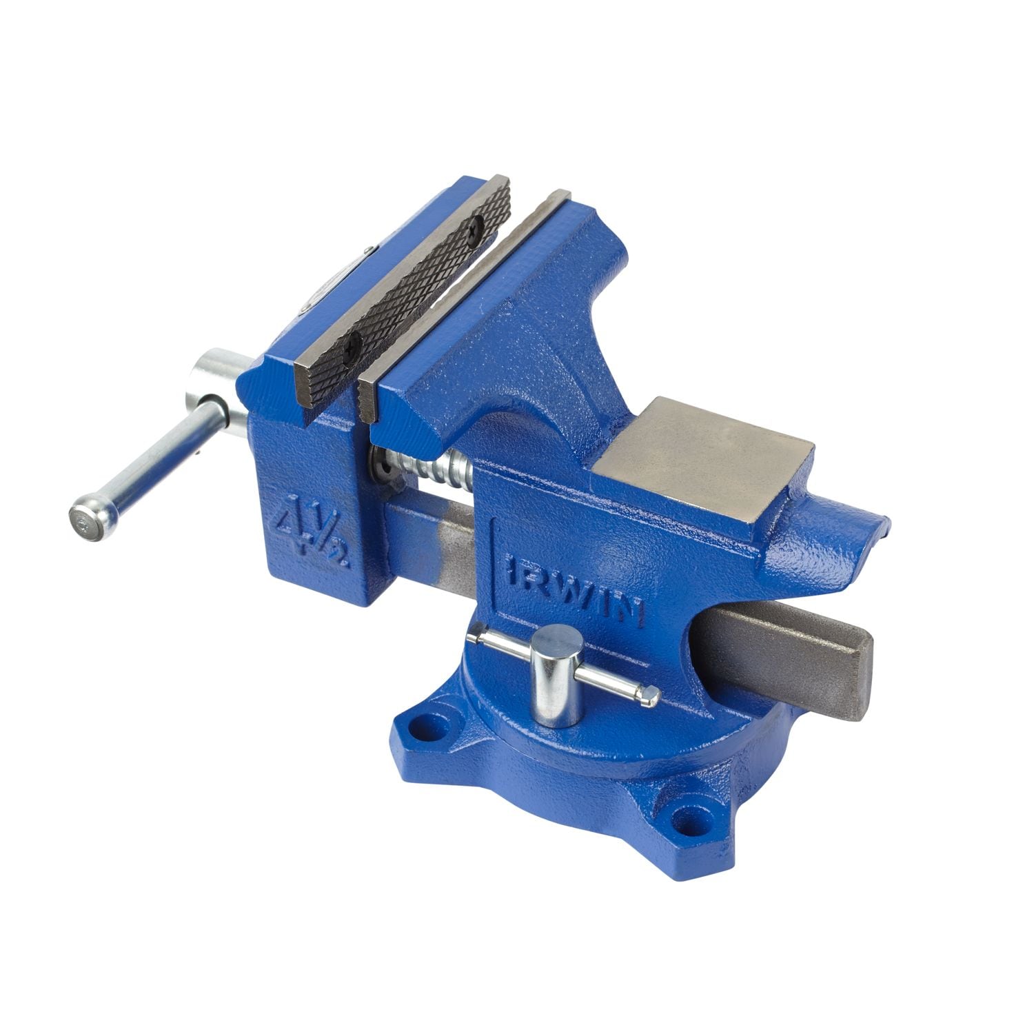 Morsa de taller liviana de hierro fundido de 4-1/2 pulgadas IRWIN 4935507
