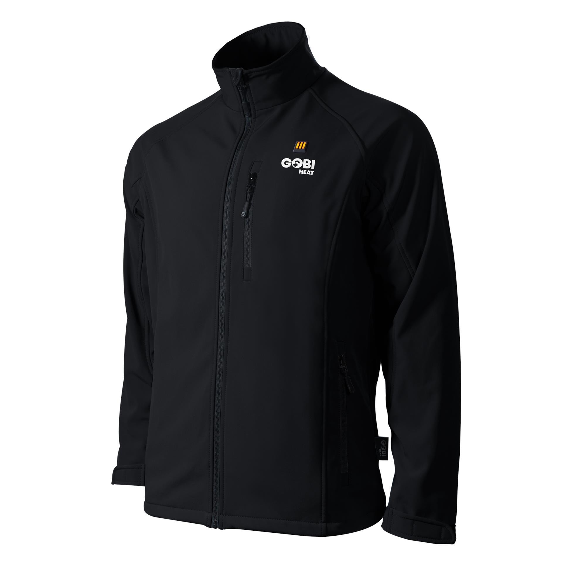 Chamarra Térmica Ligera para Hombre en Color Negro (Grande)