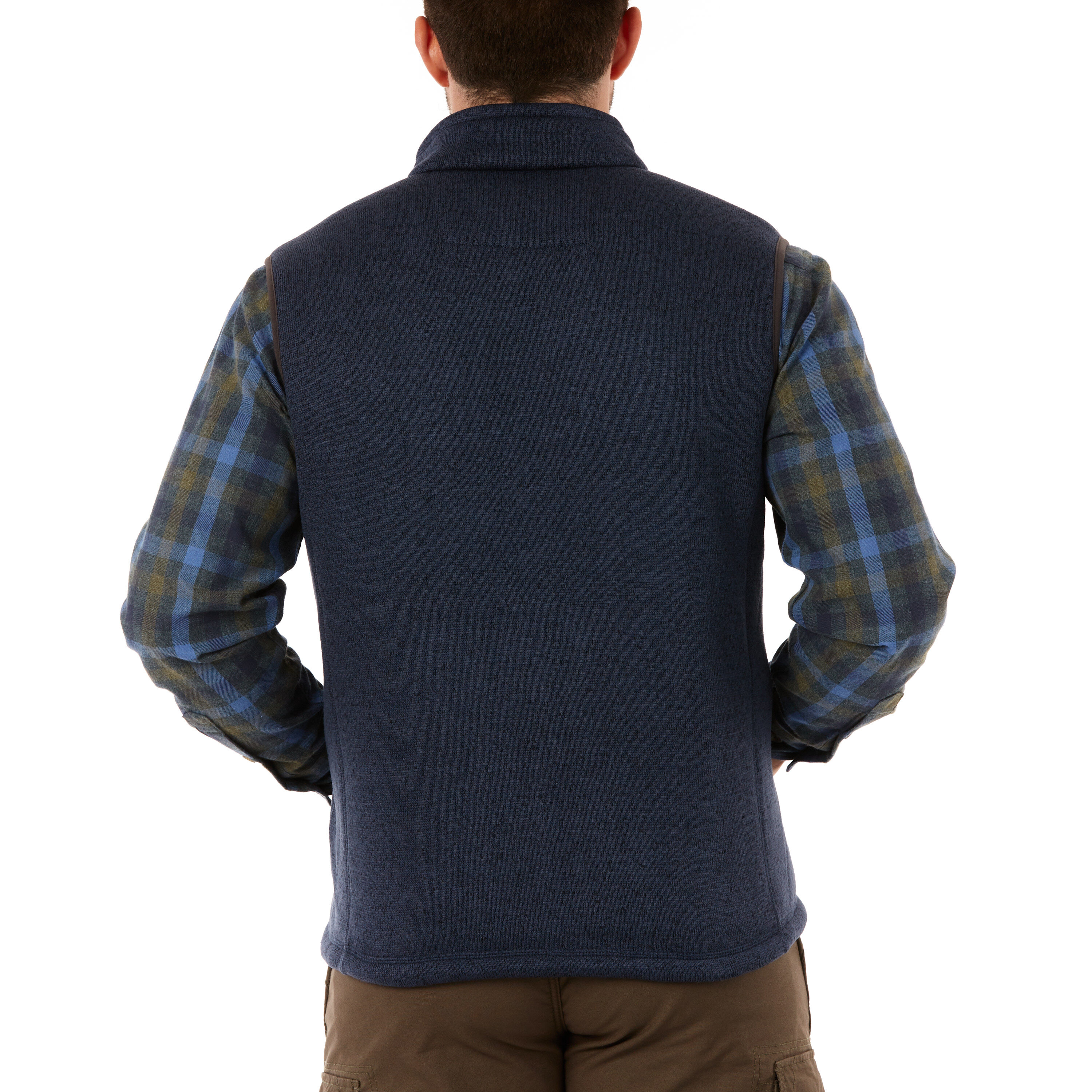 Chaleco Aislante de Poliéster en Azul Espuma para Hombres Smith's Workwear (Grande)