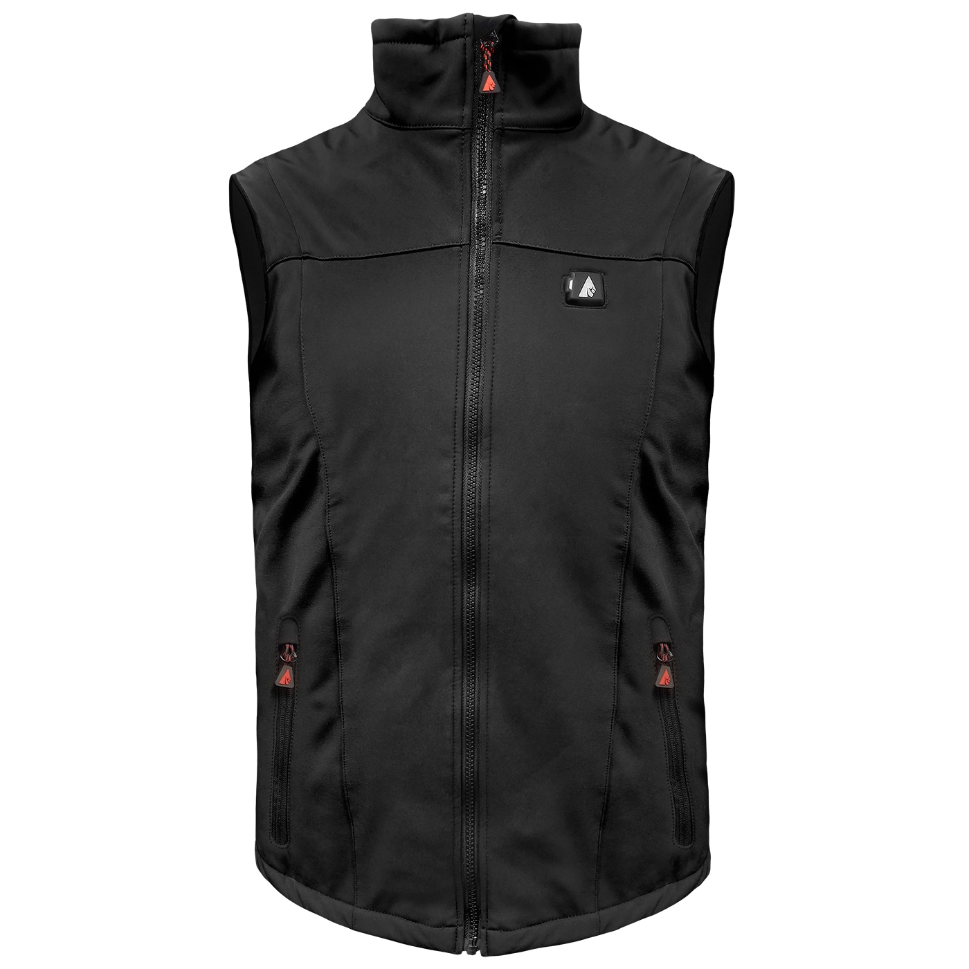 Chaleco térmico de poliéster negro para hombre de ActionHeat talla Mediana AH-VST-5V-01-M.