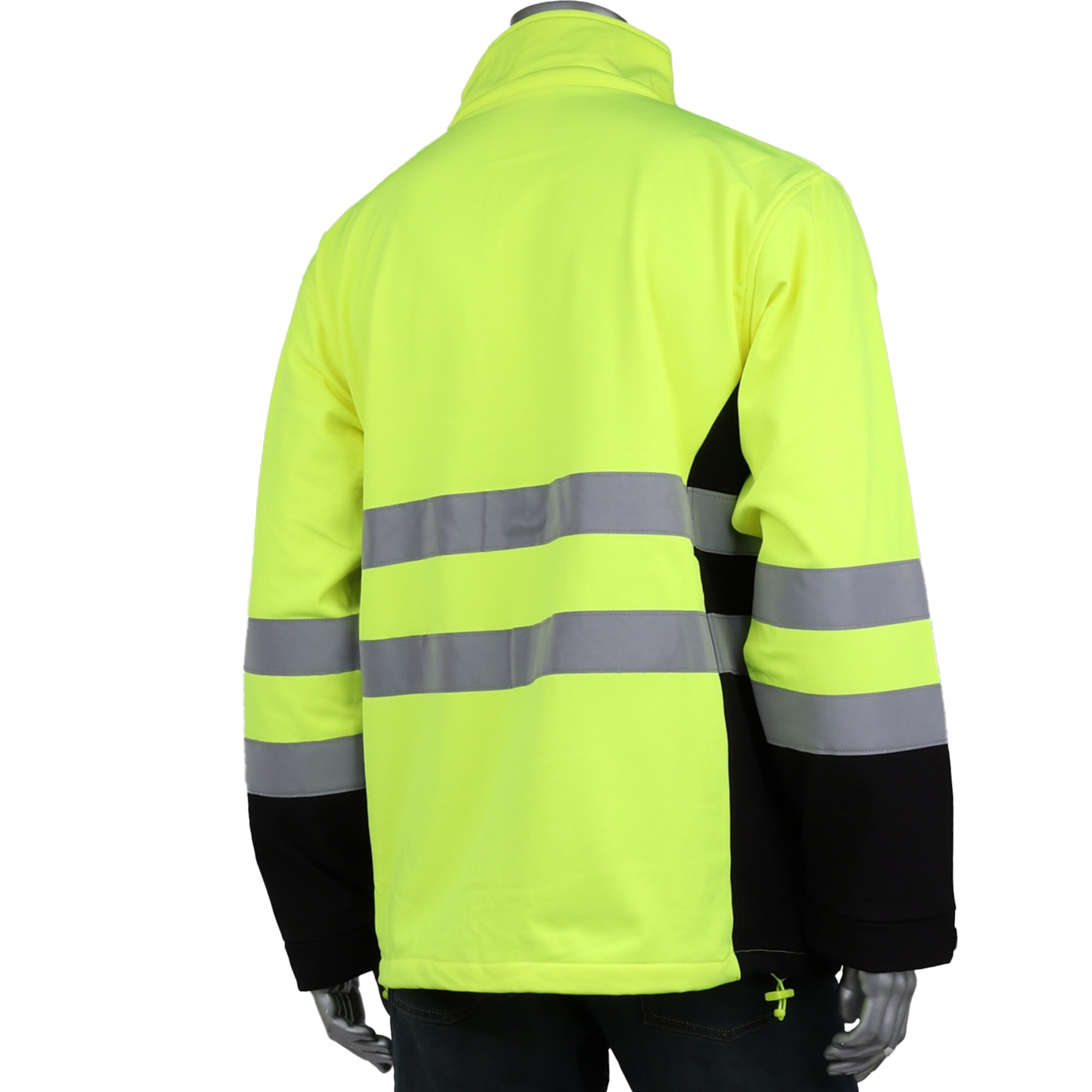 Chamarra de trabajo amarilla de alta visibilidad para adultos unisex de peso pesado (talla XL) 3SS7000X