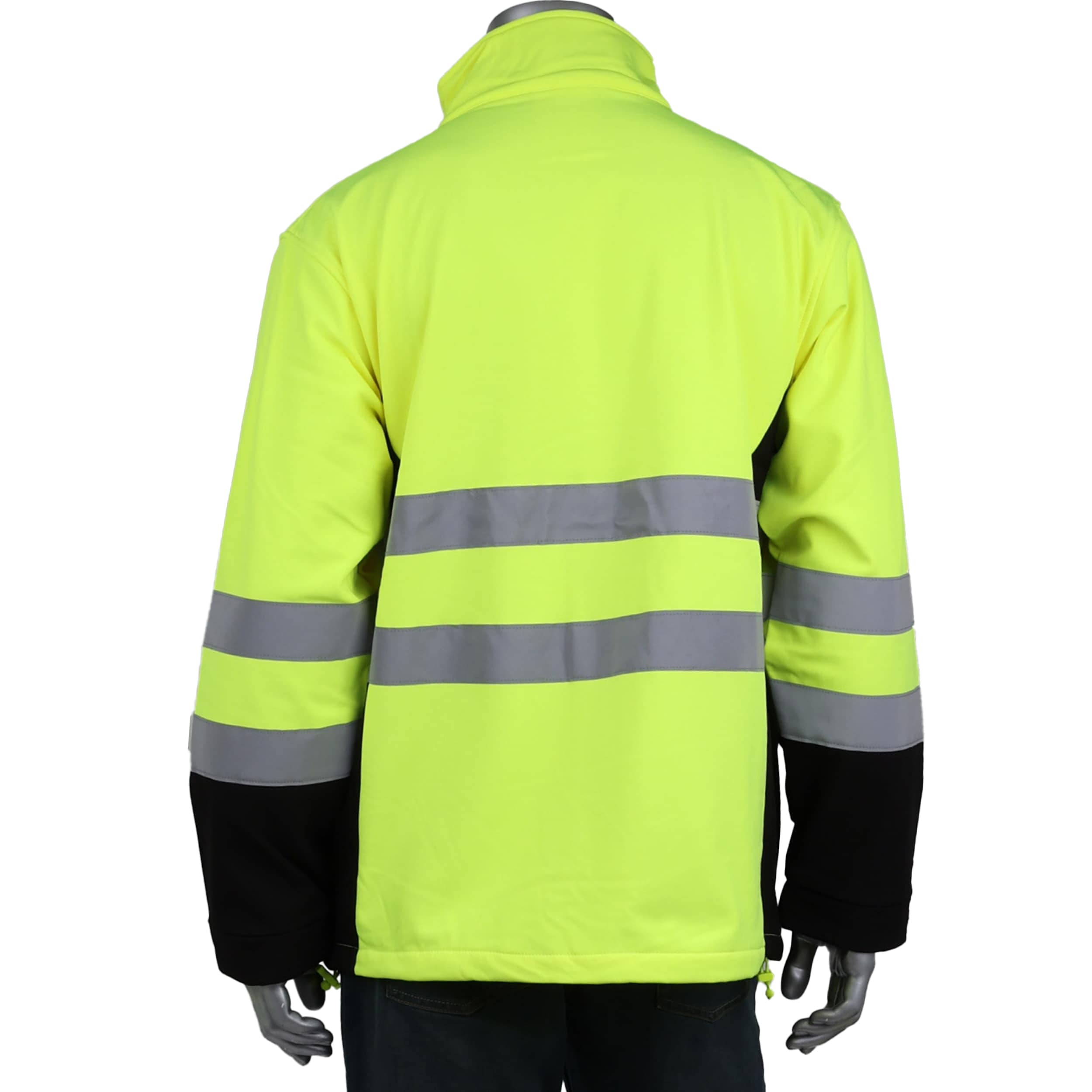 Chamarra de trabajo amarilla de alta visibilidad para adultos unisex de peso pesado (talla XL) 3SS7000X