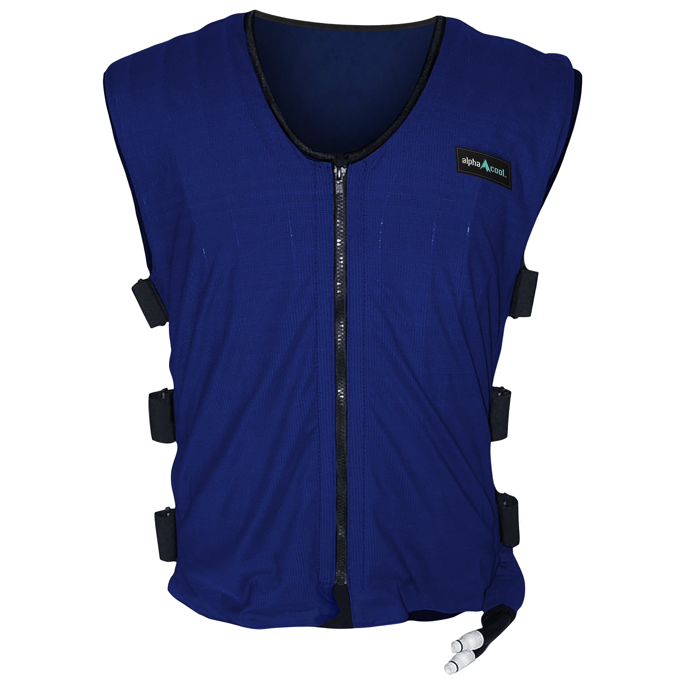 Chaleco de enfriamiento de poliéster azul para adulto unisex AlphaCool M/L
