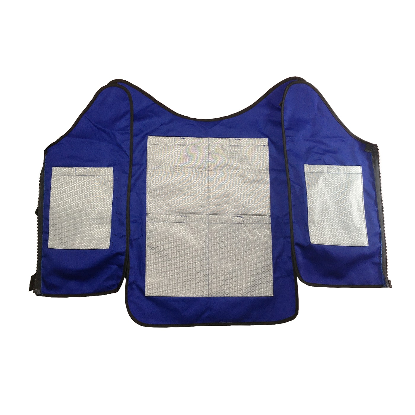 Chaleco refrigerante de poliéster azul para adultos unisex de AlphaCool