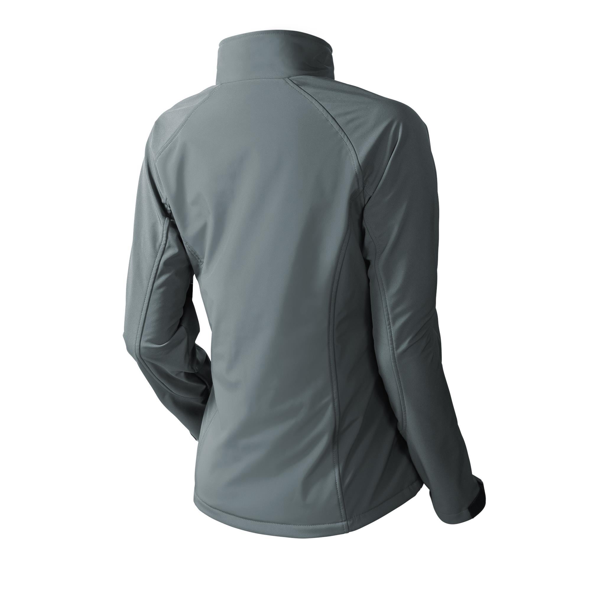 Chamarra térmica ligera para mujer en gris de Gobi Heat (talla mediana)