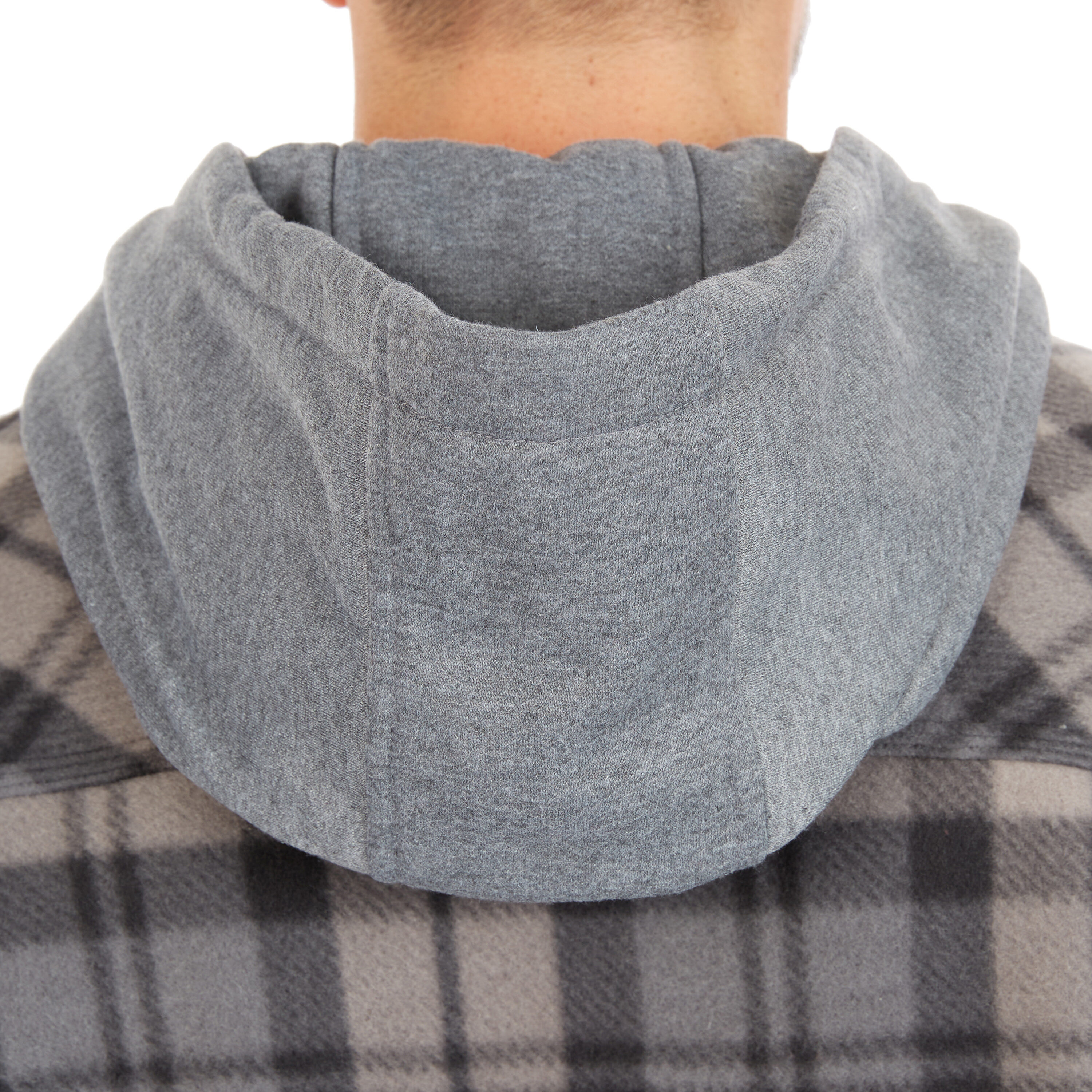 Chamarra de trabajo aislada con capucha de poliéster negro/gris para hombre de Smith's Workwear (2XL)