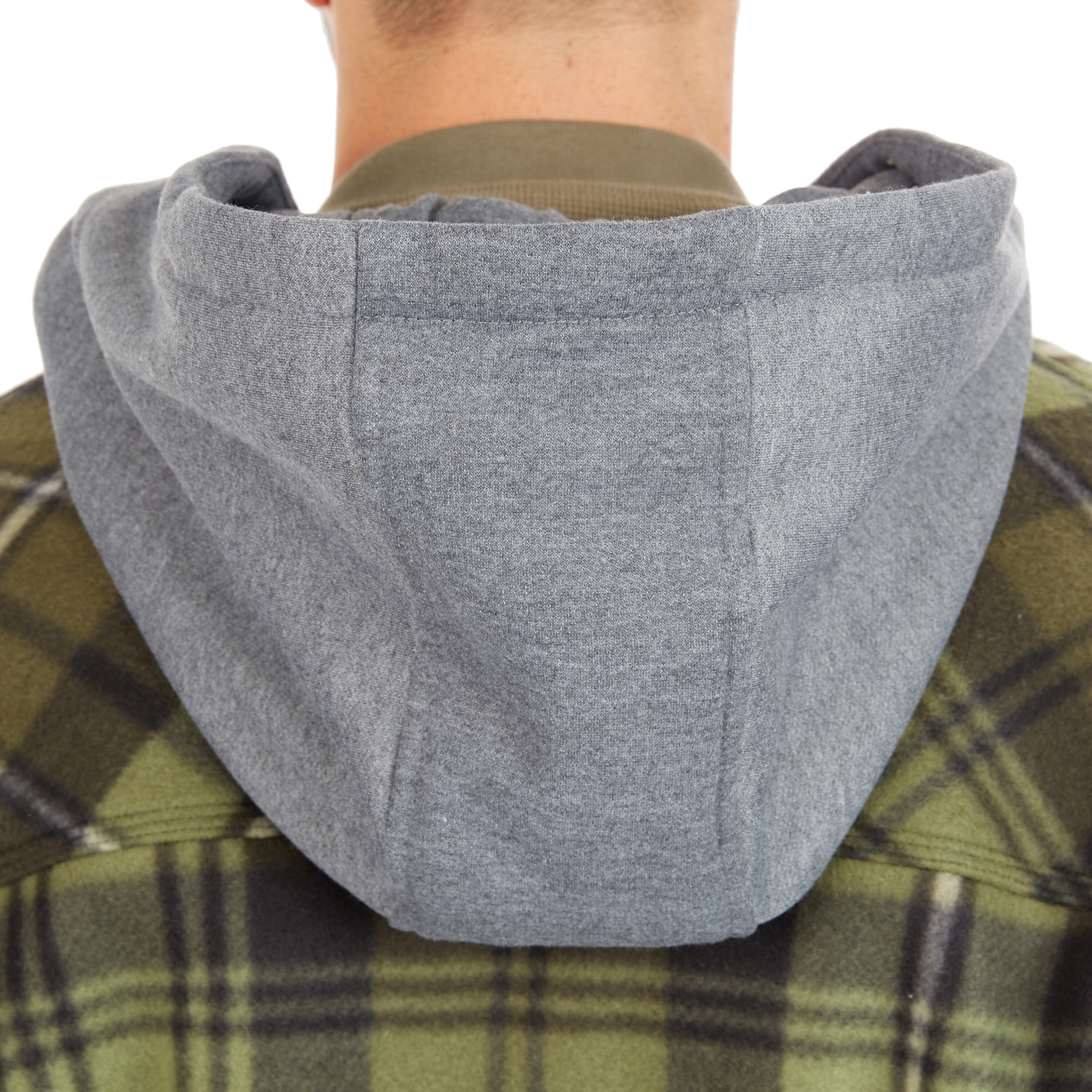 Chamarra de trabajo con capucha y aislante en verde/negro para hombre de Smith's Workwear (2XL) - S3215FC2-OBK-2XL