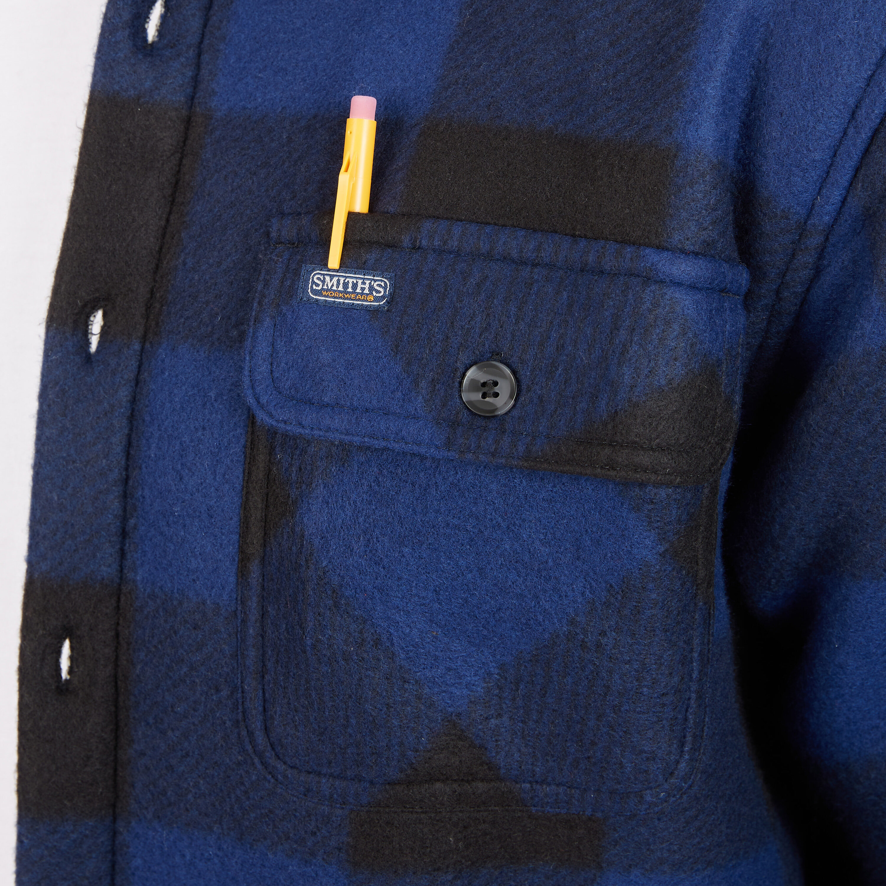 Ropa de trabajo para hombre en azul/negro con forro de poliéster aislado (talla mediana) S4564-AZ/NG-M