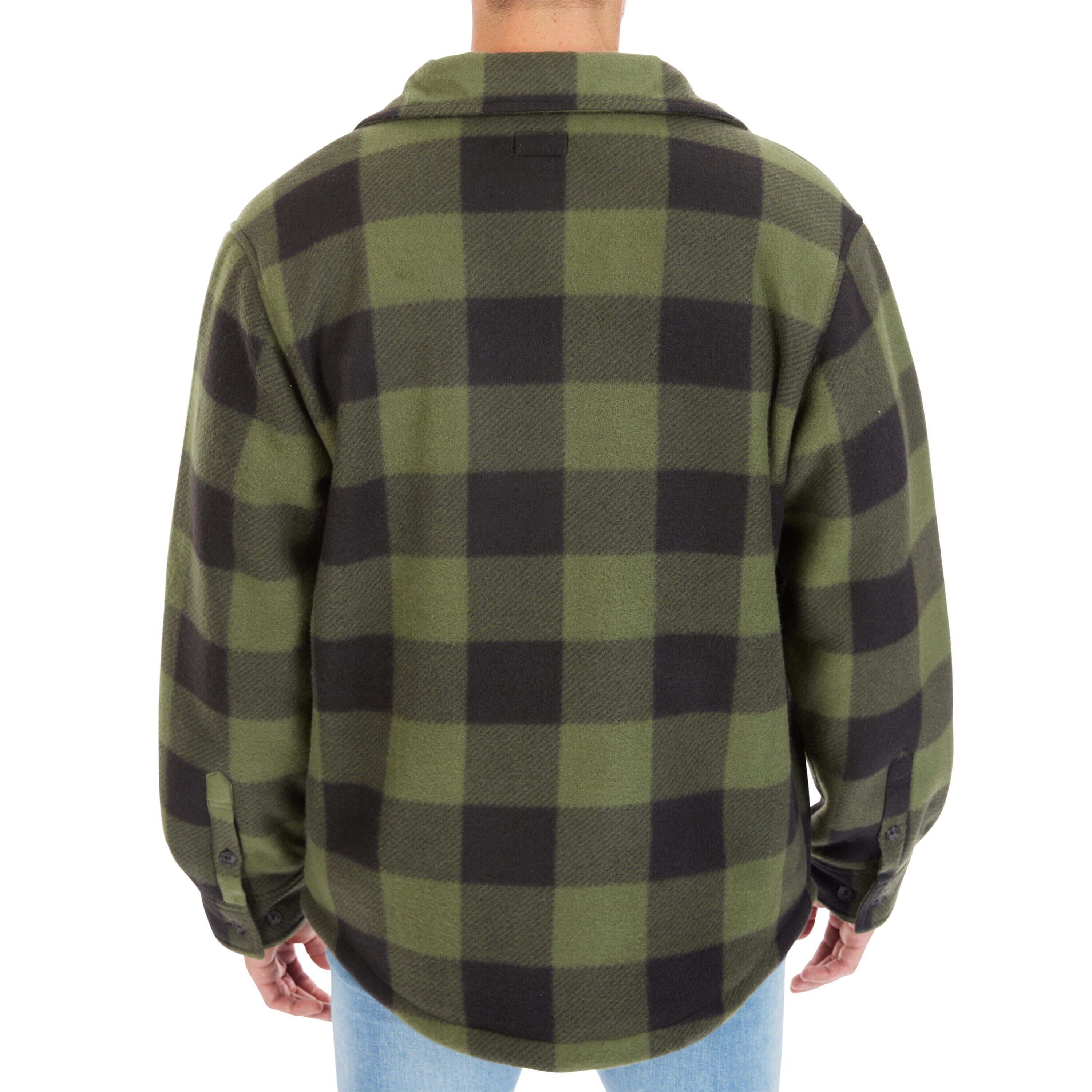 Ropa de trabajo Smith para hombre, verde/negro-503, forro polar de poliéster aislado (Mediano) S4564-OB-M