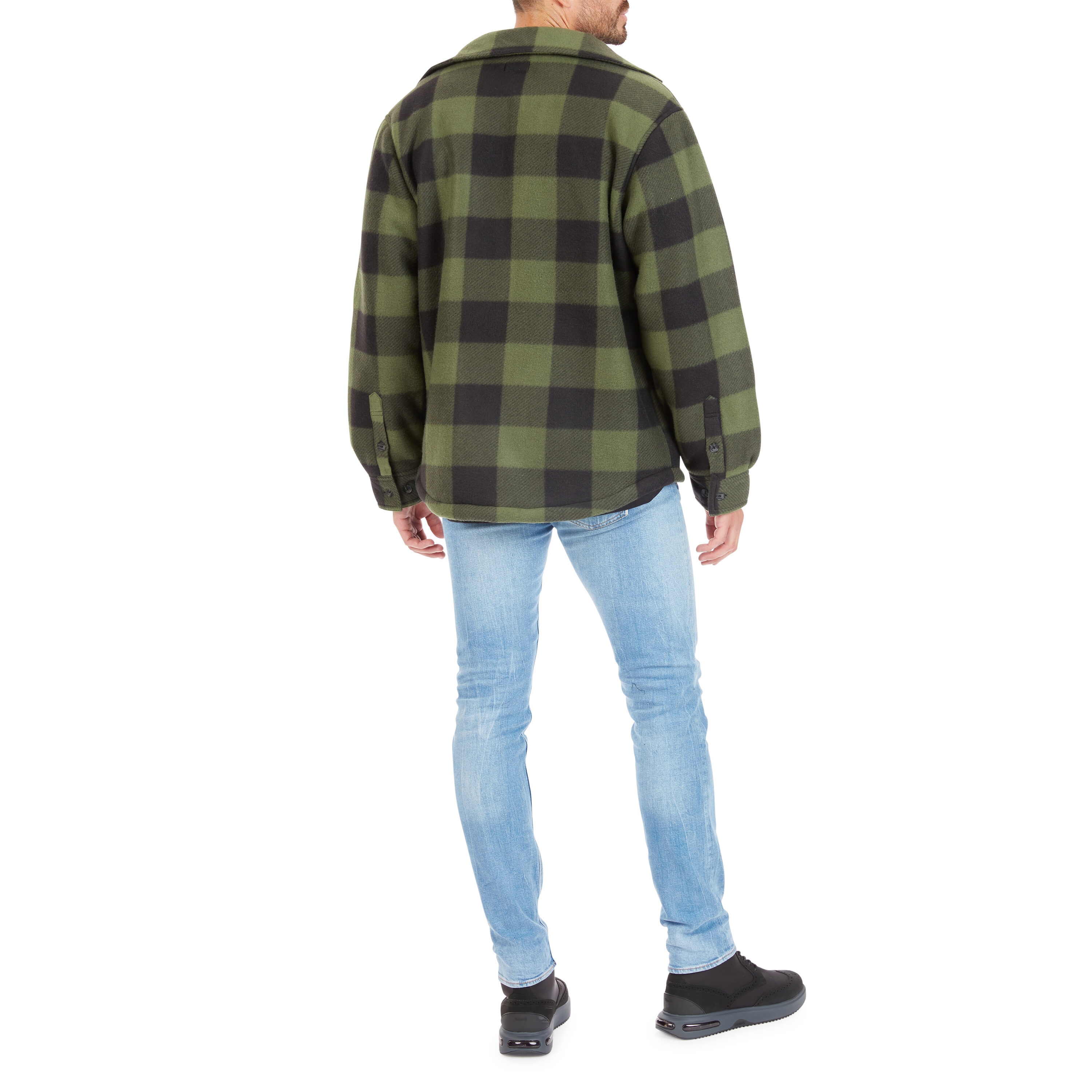 Ropa de trabajo Smith para hombre, verde/negro-503, forro polar de poliéster aislado (Mediano) S4564-OB-M