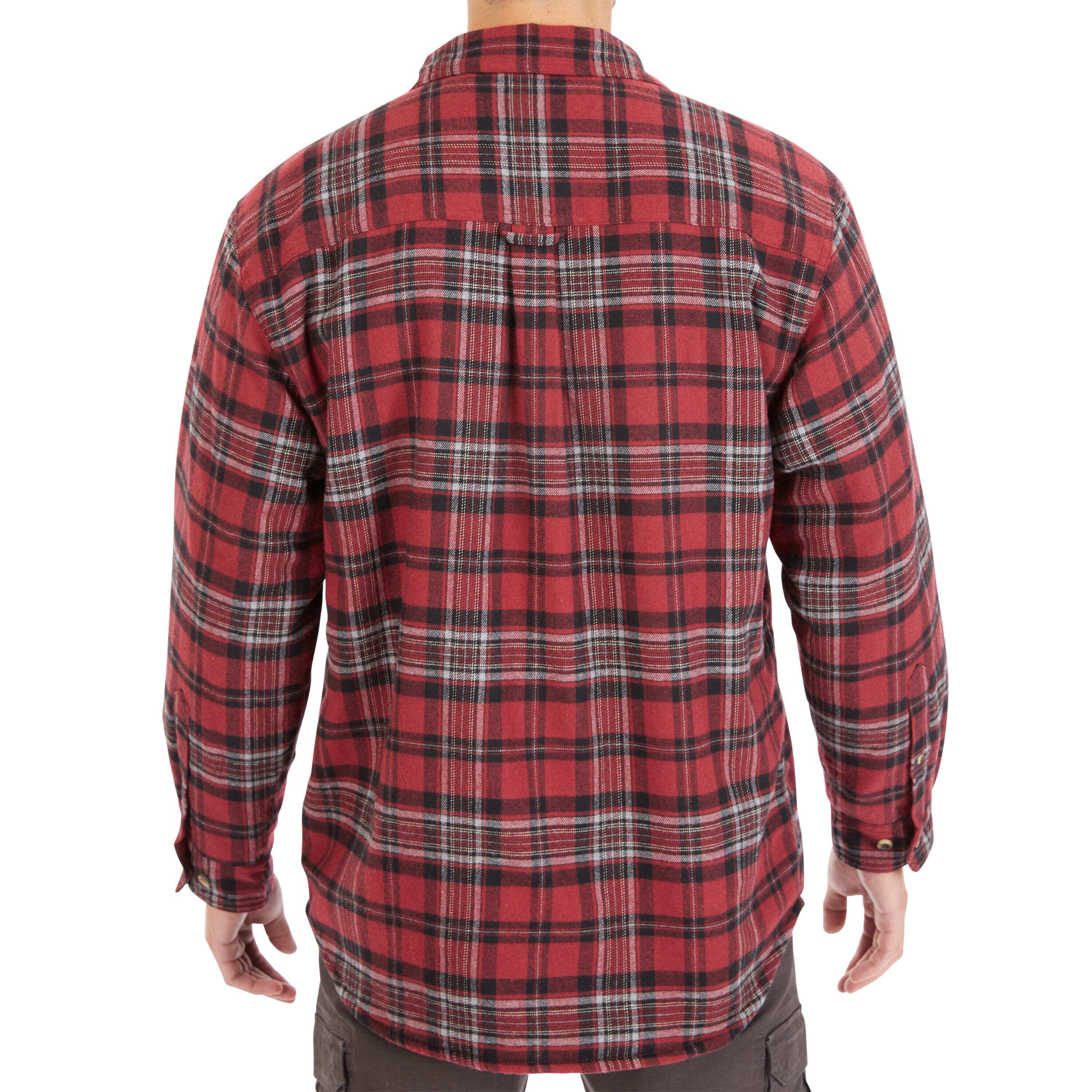 Chamarra de trabajo aislante de poliéster en color borgoña para hombre de Smith's Workwear (talla grande)