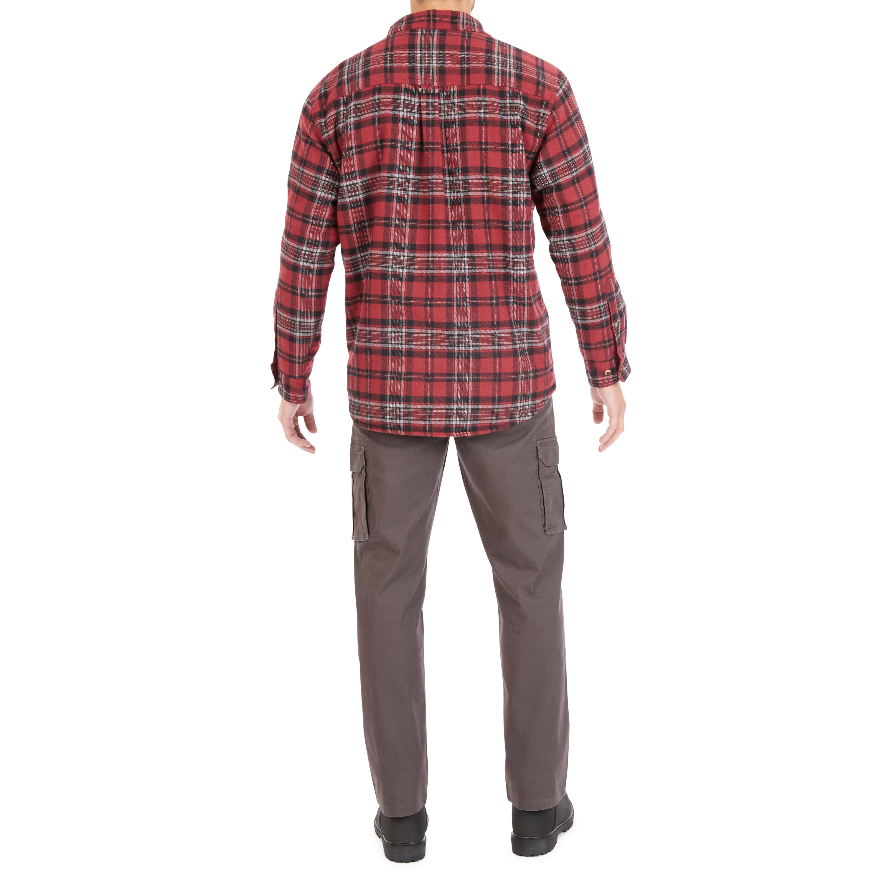 Chamarra de trabajo aislante de poliéster en color borgoña para hombre de Smith's Workwear (talla grande)